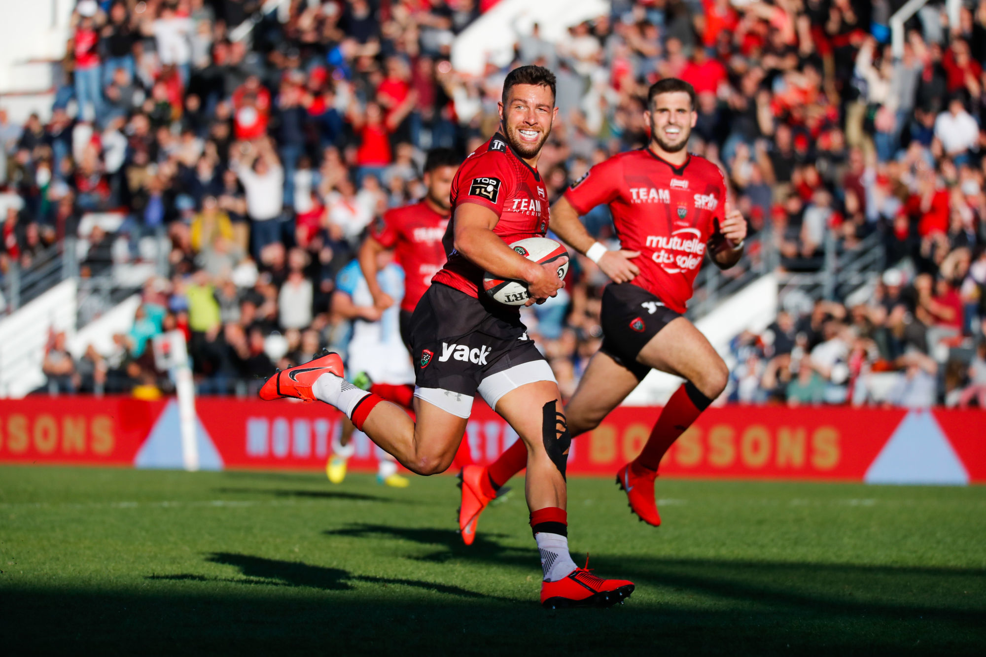 Rhys Webb of Toulon during the Top 14 match between Toulon and Montpellier on March 16, 2019 in Toulon, France. (Photo by Wallis/Icon Sport)