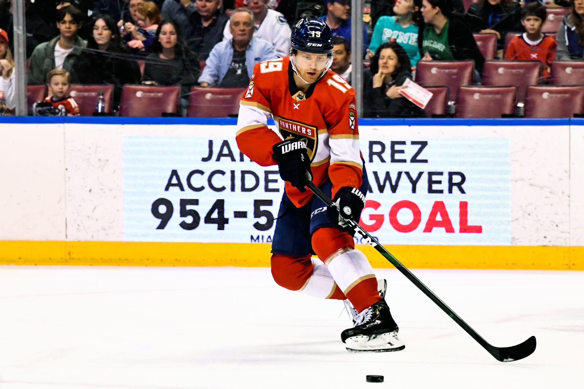 Florida Panthers NHL - Mike Matheson (19) Photo : Icon Sport