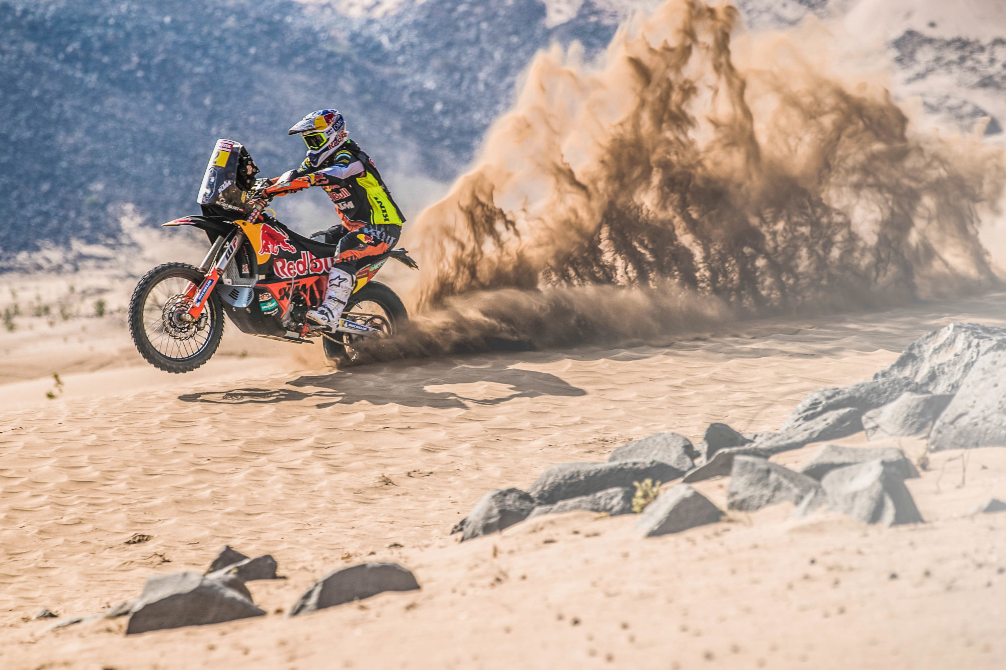 JEDDAH,SAUDI ARABIA,02.JAN.20 - MOTORSPORTS, RALLY - Rally Dakar 2020, shakedown. Image shows Matthias Walkner (AUT/ KTM). Photo: GEPA pictures/ Red Bull Content Pool/ Flavien Duhamel - ATTENTION - FREE OF CHARGE FOR EDITORIAL USE 

Photo by Icon Sport - Matthias WALKNERS -  (Arabie Saoudite )