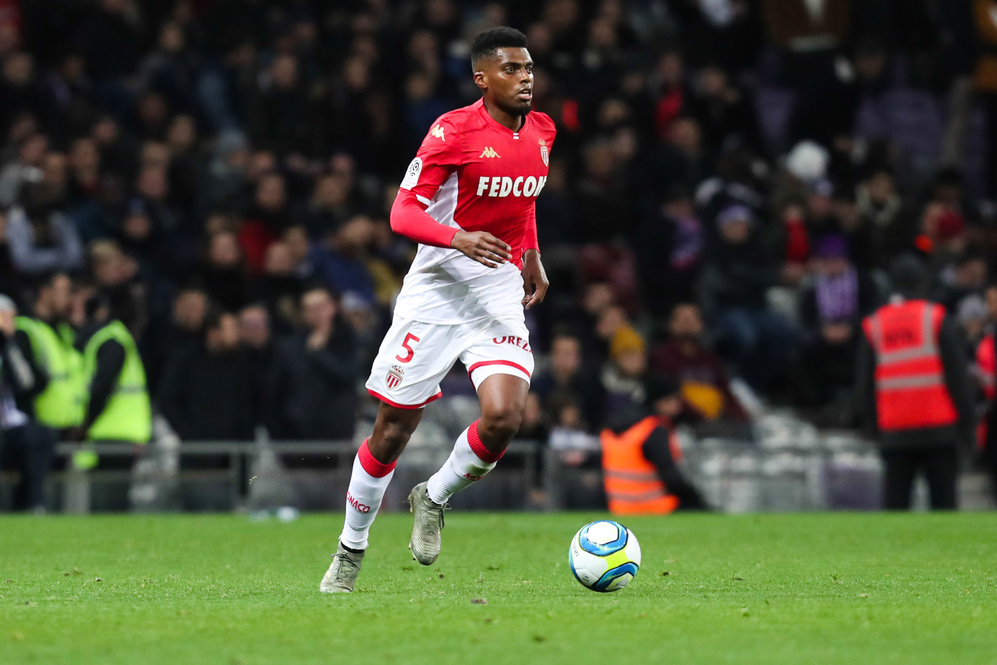 JEMERSON of Monaco during the Ligue 1 match between Toulouse FC and AS Monaco at Stadium Municipal on December 4, 2019 in Toulouse, France. (Photo by Manuel Blondeau/Icon Sport) - JEMERSON - Stadium Municipal - Toulouse (France)