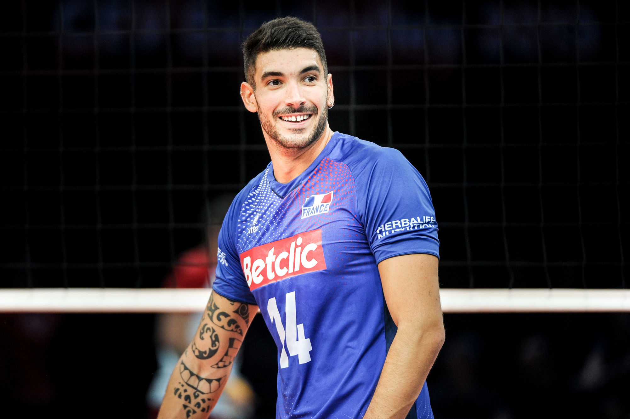 Nicolas LE GOFF during the third place match between France and Poland on September 28, 2019 in Paris, France. (Photo by Sandra Ruhaut/Icon Sport) - Nicolas LE GOFF - --- - Bercy AccorHotels Arena - Paris (France)