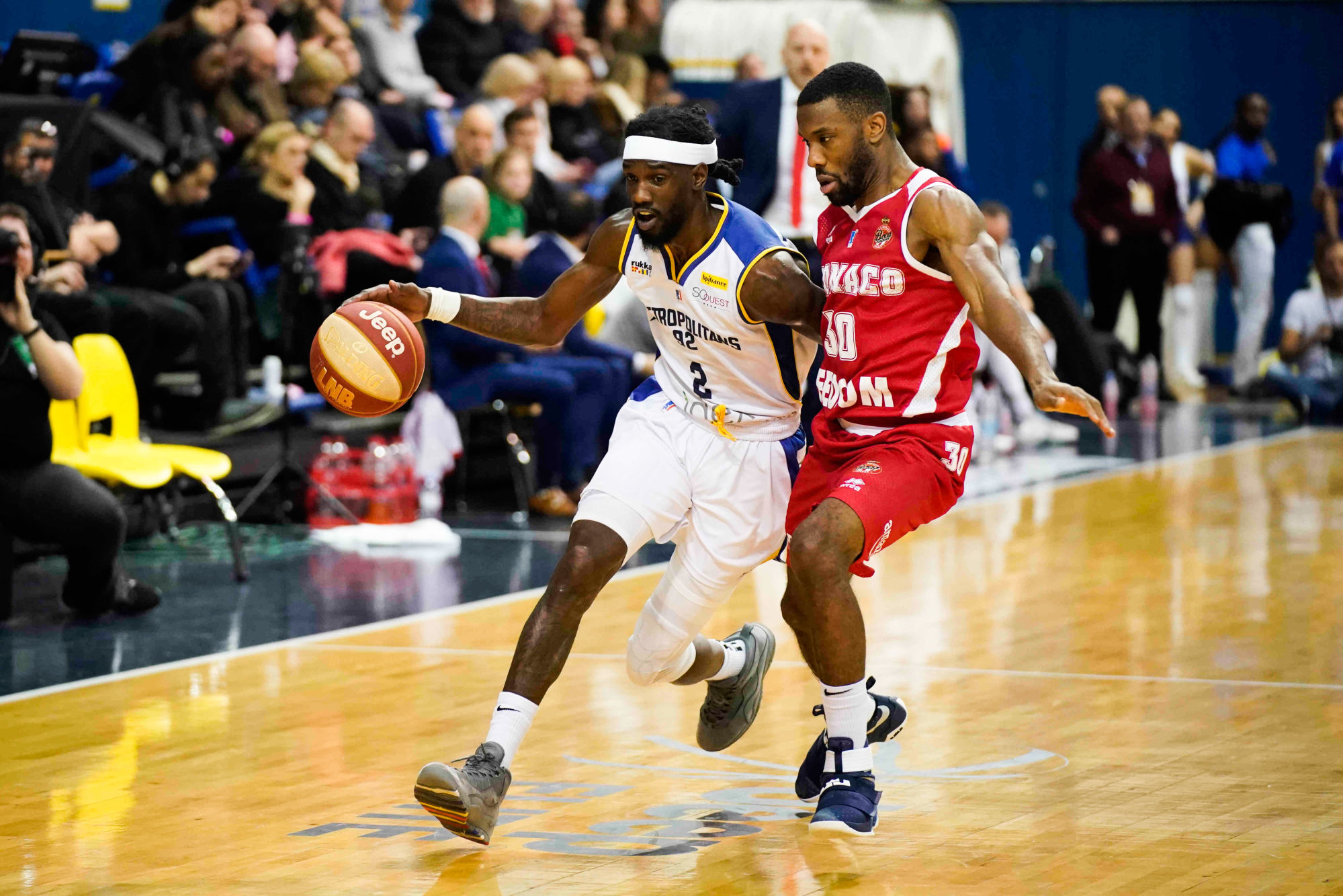 Brian WEBER of Metropolitans 92 during the Jeep Elite match between Boulogne Levallois and AS Monaco Basket on January 25, 2020 in Levallois-Perret, France. (Photo by Herve Bellenger/Icon Sport) - Palais des sports Marcel-Cerdan - Levallois (France)
