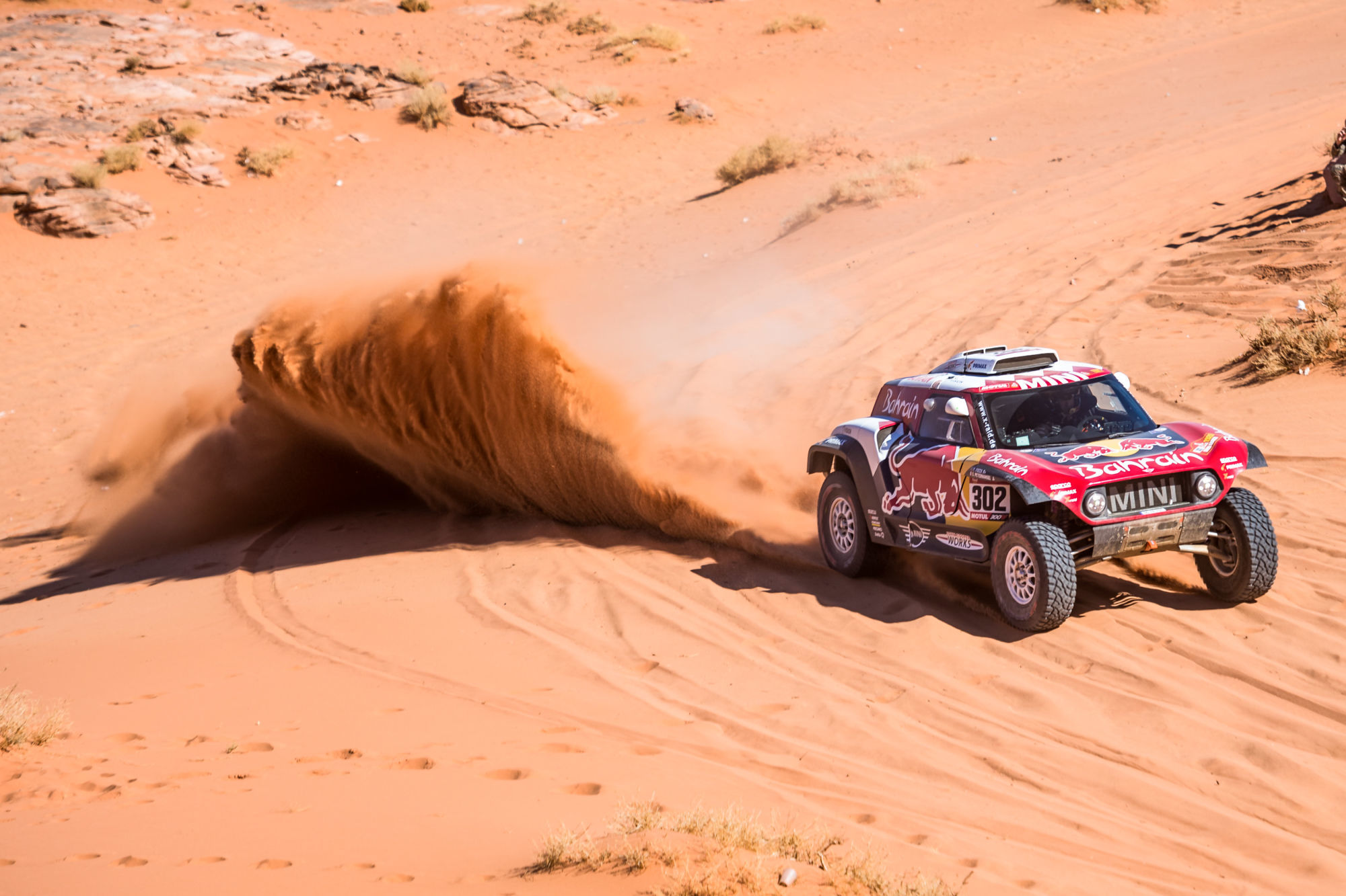 Stephane Peterhansel (FRA) of Bahrain JCW Team races during stage 3 of Rally Dakar 2020 at Neom, Saudi Arabia on January 7, 2020 // Marcelo Maragni/Red Bull Content Pool // AP-22QQS2S252111 // Usage for editorial use only // 

Photo by Icon Sport - Stephane PETERHANSEL