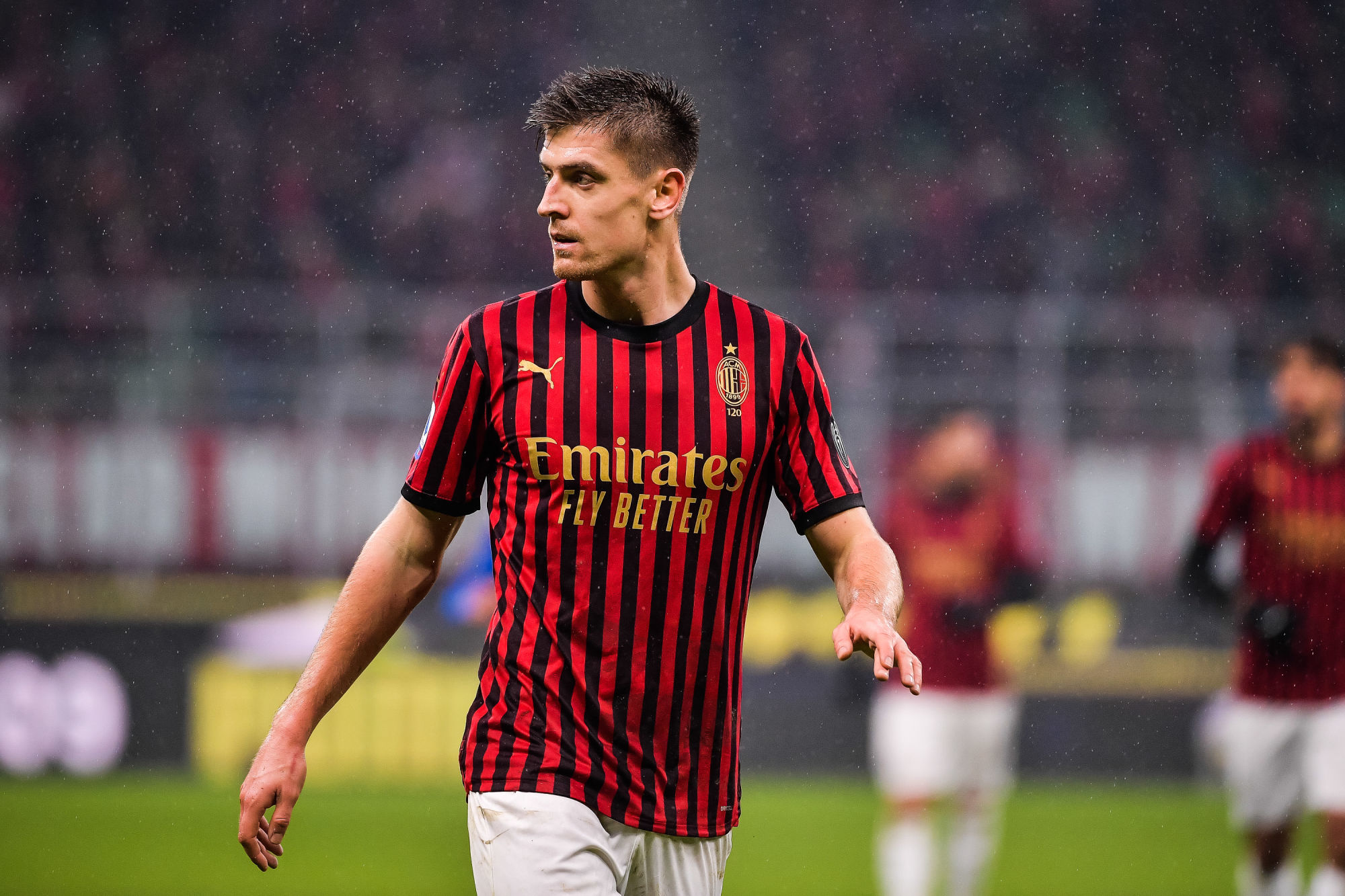 Krzysztof Piatek of AC Milan