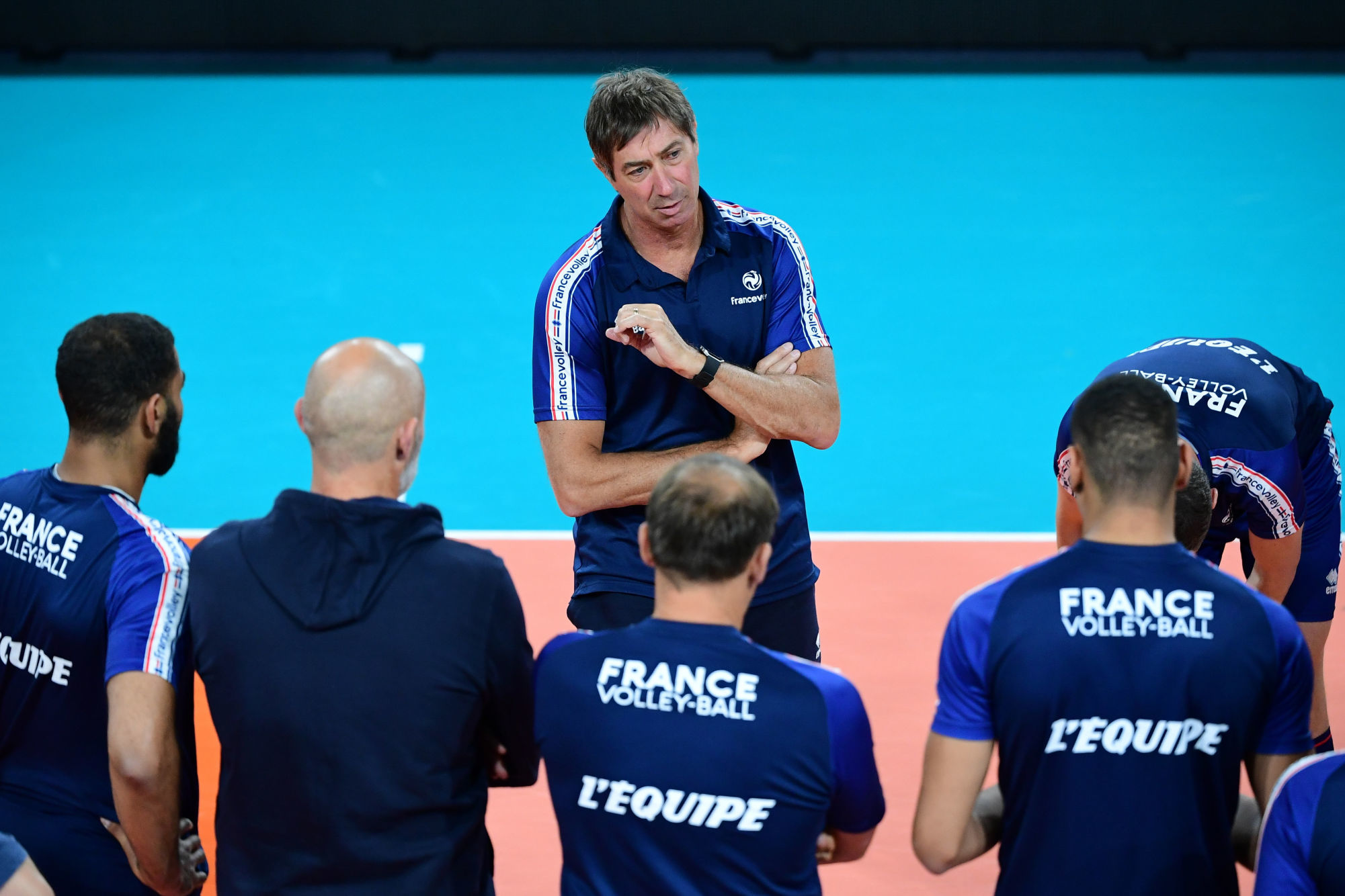 France coach Laurent Tillie during the France volleyball team Media Day on September 5, 2019 in Paris, France. (Photo by Dave Winter/Icon Sport) - Laurent TILLIE