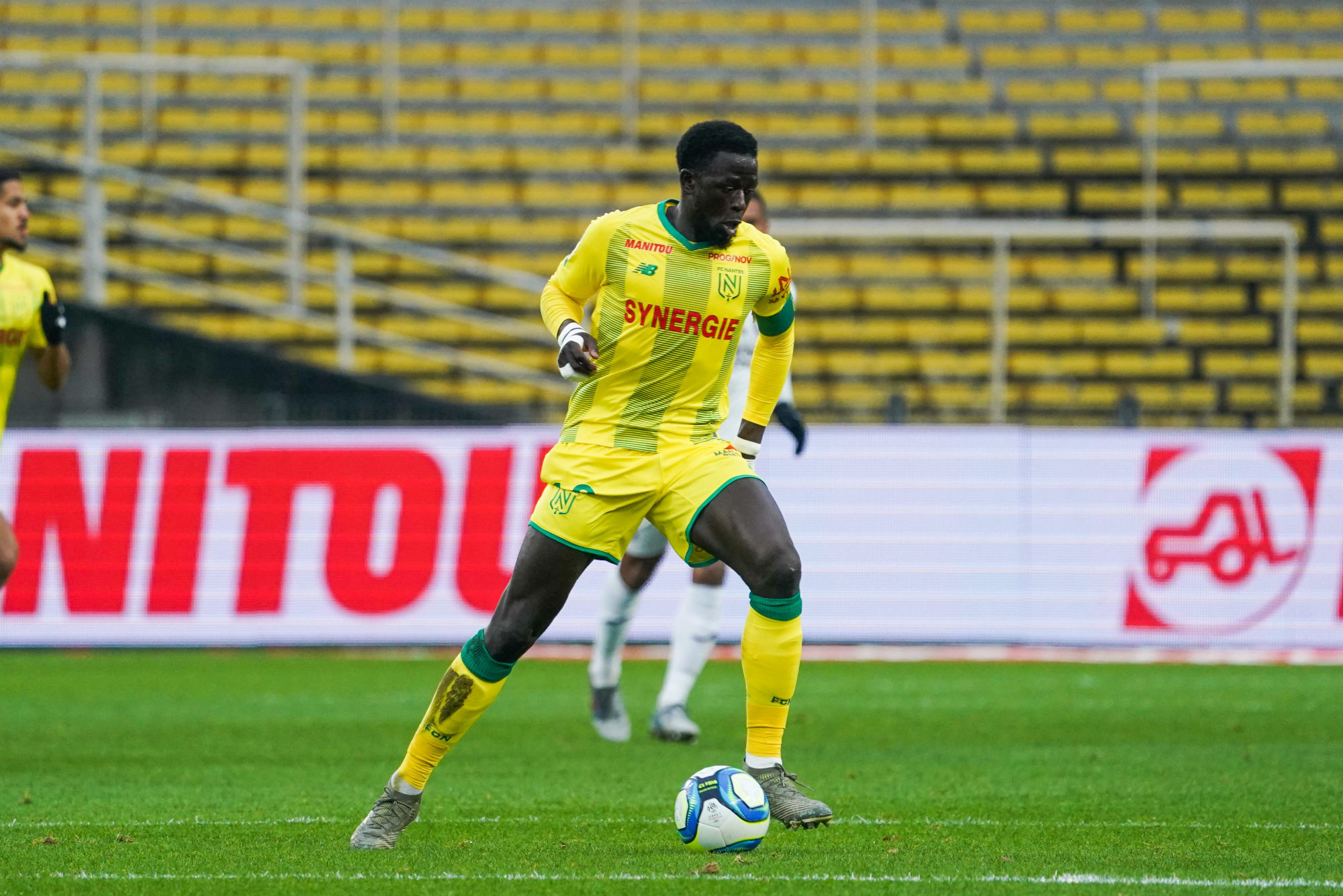Abdoulaye TOURE of Nantes during the Ligue 1 match between Nantes and Toulouse at Stade de la Beaujoire on December 1, 2019 in Nantes, France. (Photo by Eddy Lemaistre/Icon Sport) - Abdoulaye TOURE - Stade de La Beaujoire - Louis Fonteneau - Nantes (France)