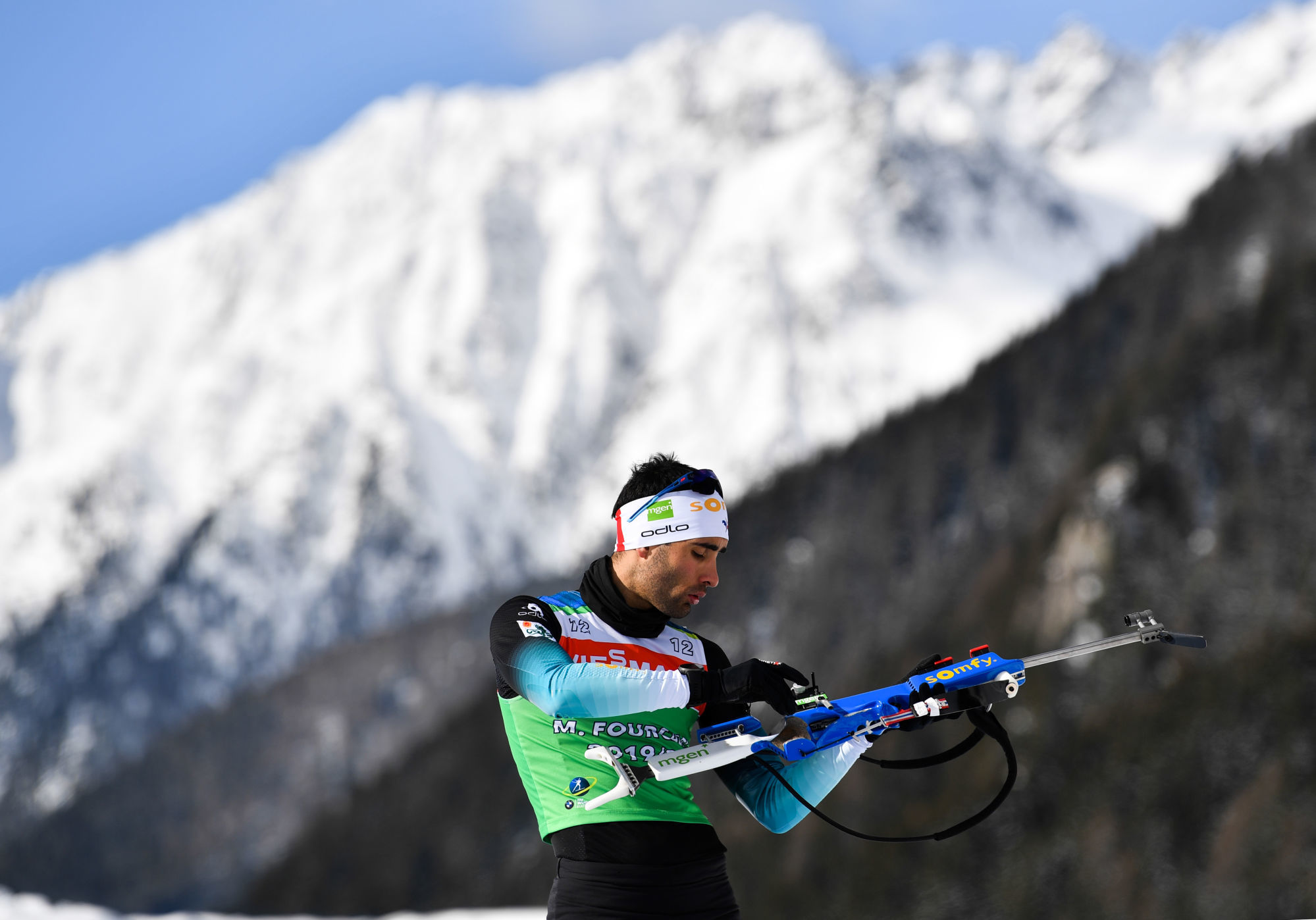 Martin Fourcade. Photo: Hendrik Schmidt/dpa / Icon Sport