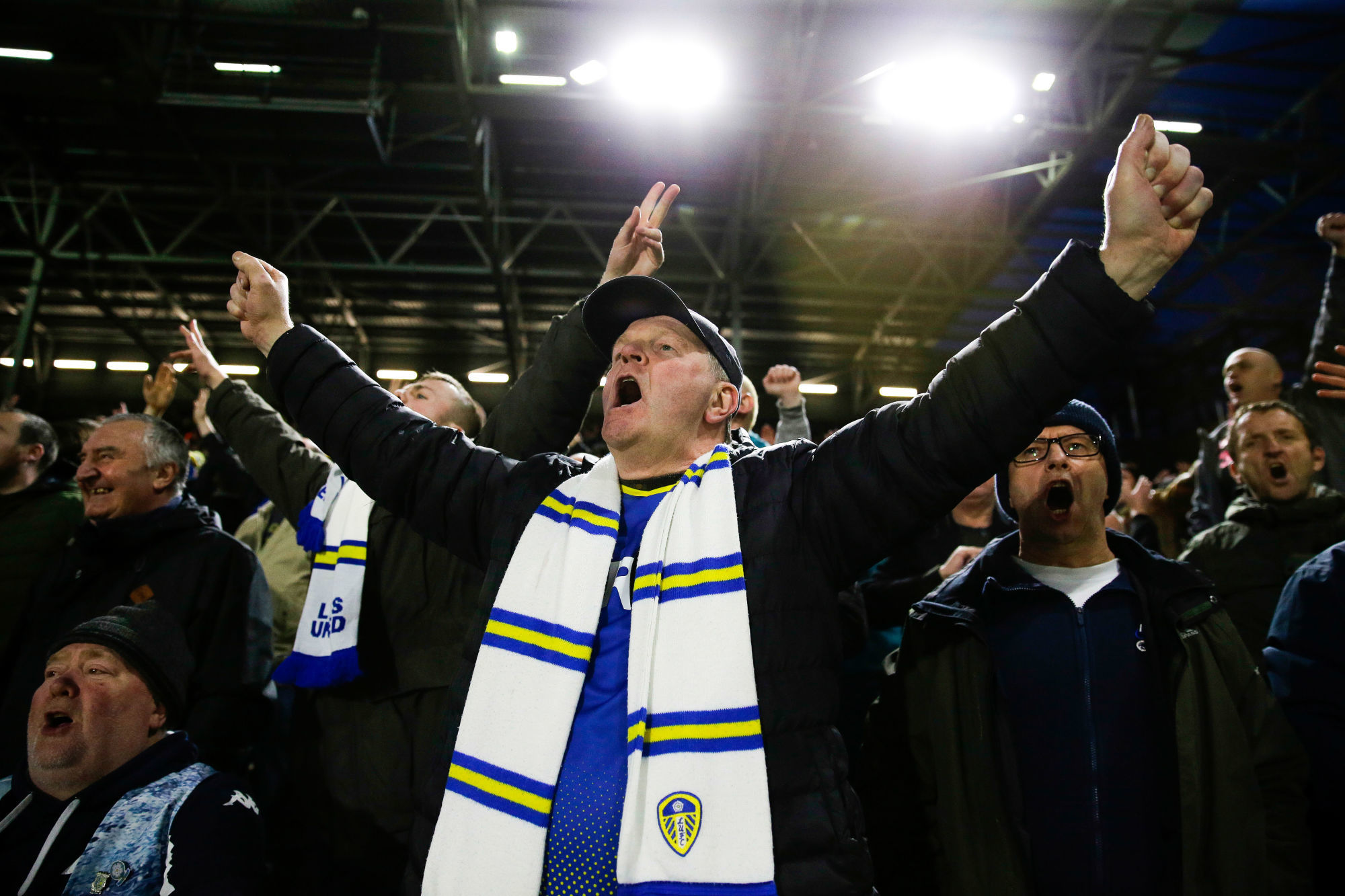 Photo by Icon Sport - Londres (Angleterre) - Fans Leeds United