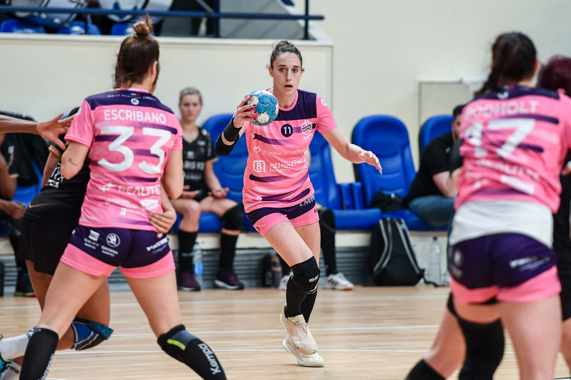 Camille AYGLON SAURINA - Nantes handball (Photo by Anthony Dibon/Icon Sport)
