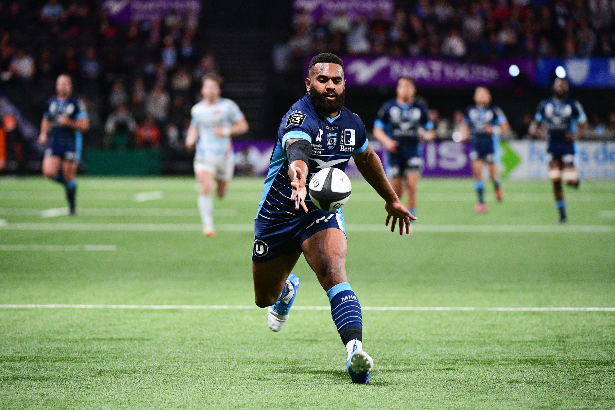 Jim Timoci Nagusa - Montpellier - Top 14 (Photo by Dave Winter/Icon Sport)