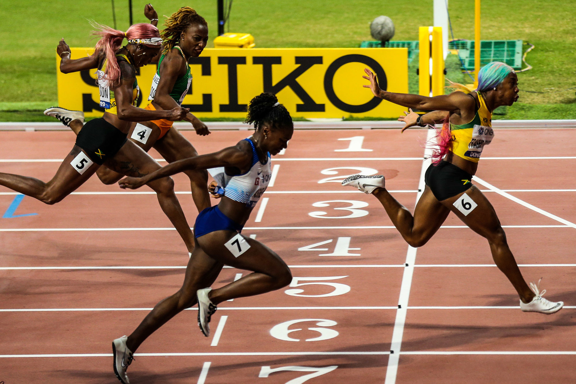 Shelly-Ann Fraser-Pryce (Photo by Xinhua/Sipa USA / Icon Sport)