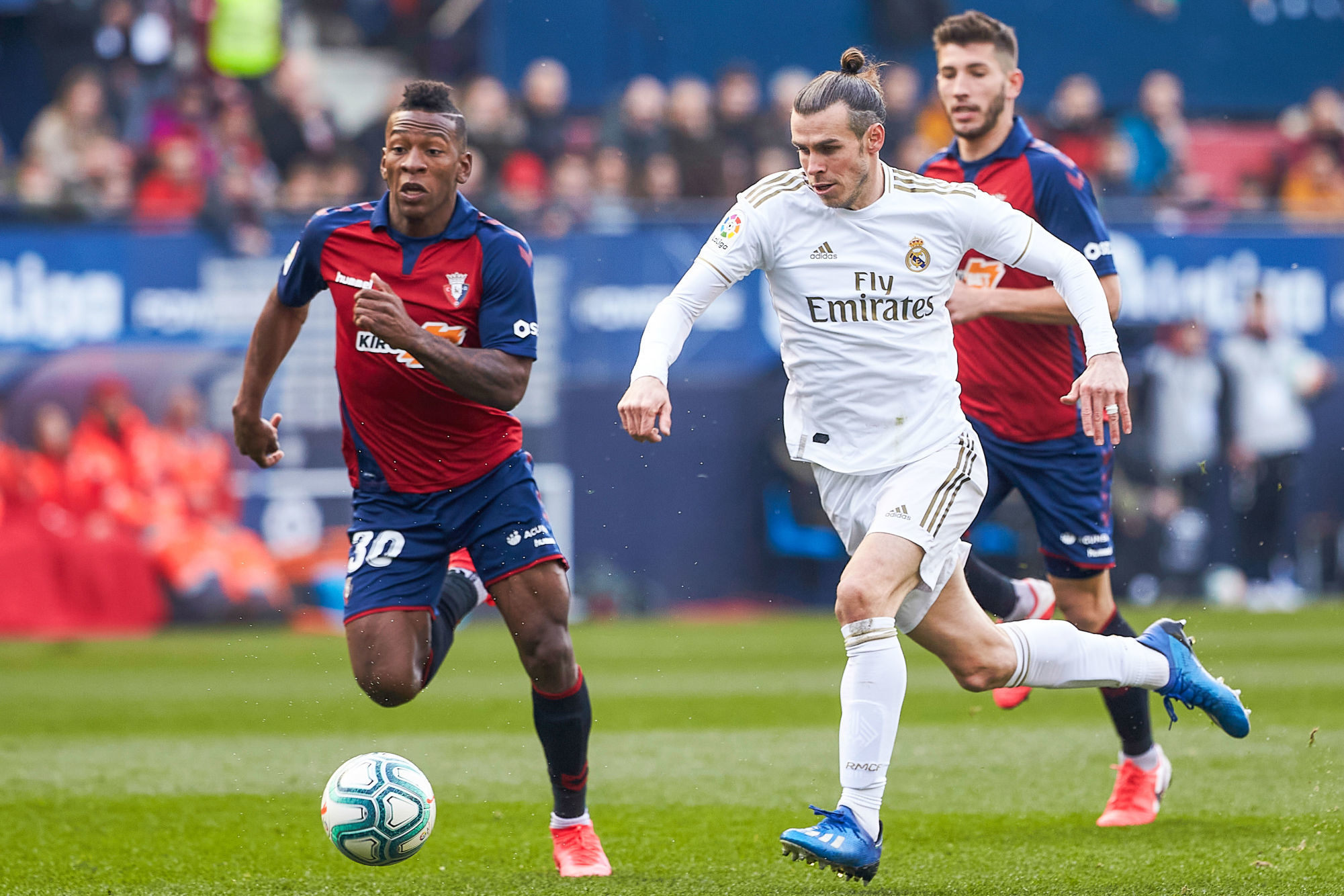 Gareth Bale of Real Madrid during the Liga match between Osasuna and Real Madrid on February 9, 2020 in Pamplona, Spain. (Photo by Pressinphoto/Icon Sport) - Estadio El Sadar - Pampelune (Espagne)