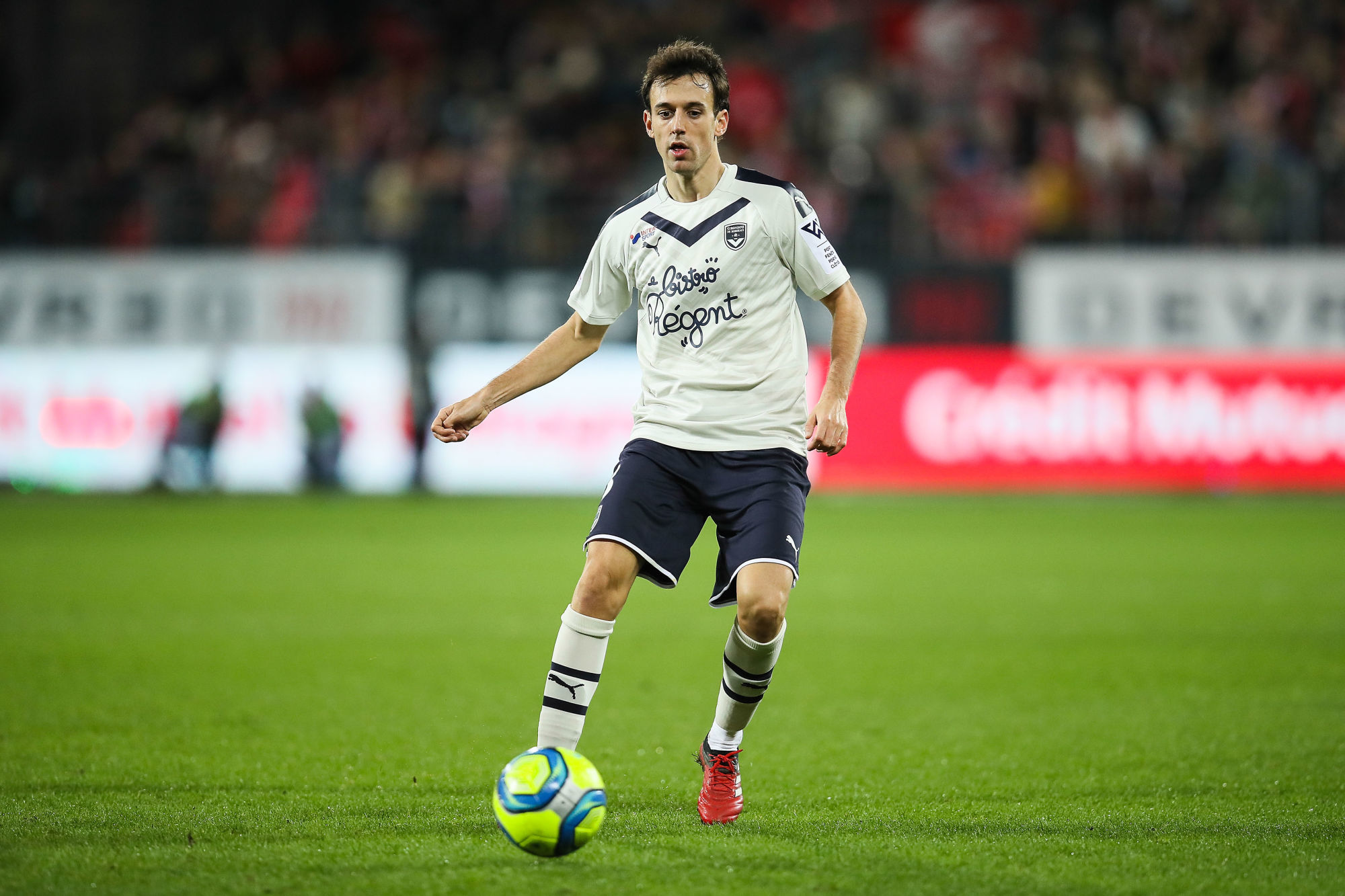 Ruben PARDO of Bordeaux during the Ligue 1 match between Stade Brest and Girondins Bordeaux at Stade Francis Le Ble on February 5, 2020 in Brest, France. (Photo by Vincent Michel/Icon Sport) - Ruben PARDO - Stade Francis-Le-Blé - Brest (France)