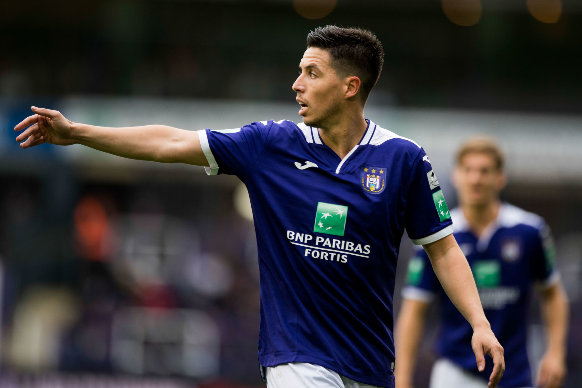 Photo by Icon Sport - Samir NASRI - Lotto Park - Anderlecht (Belgique)