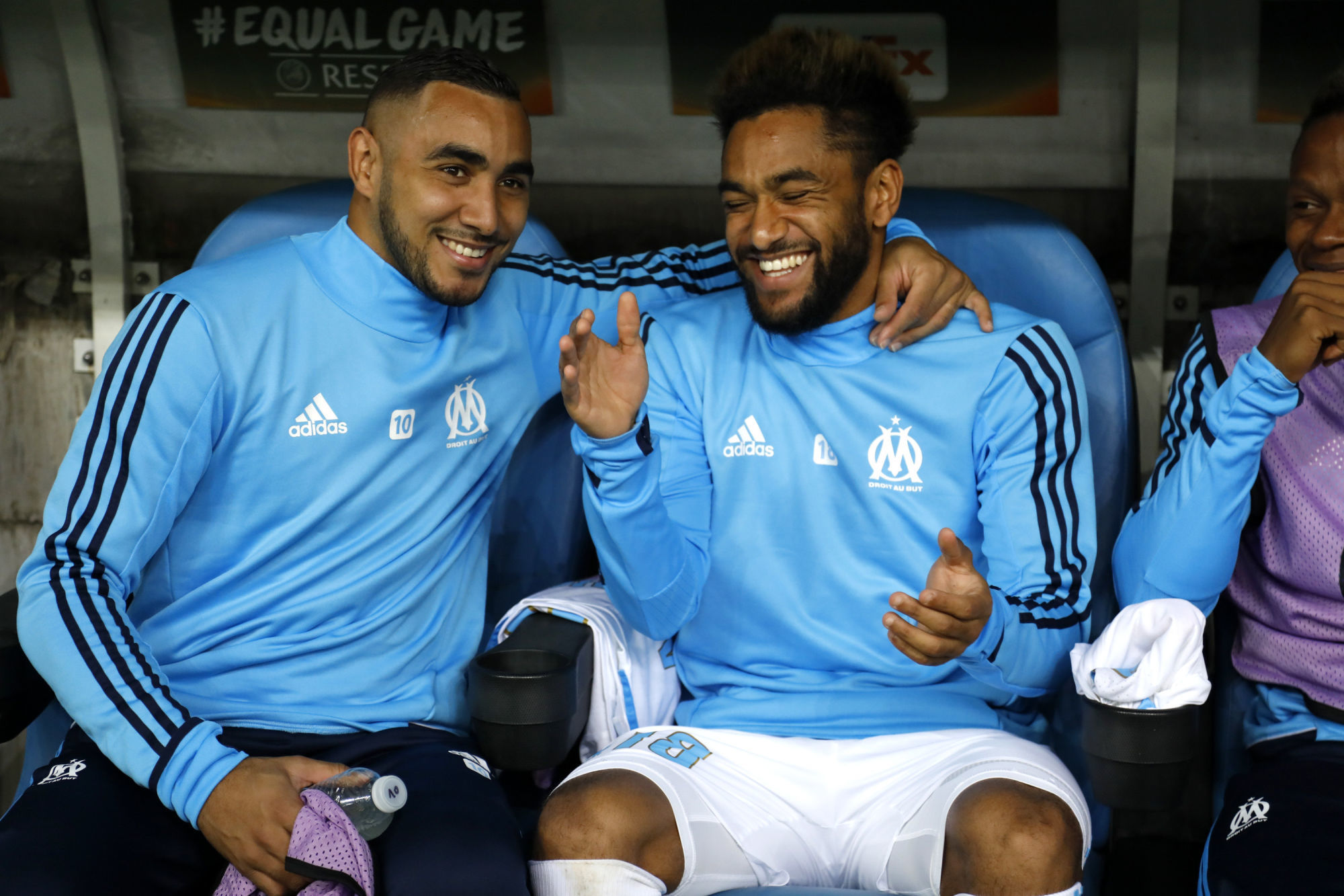 Dimitri Payet and Jordan Amavi of Marseille - Photo by Guillaume Ruoppolo /Icon Sport
