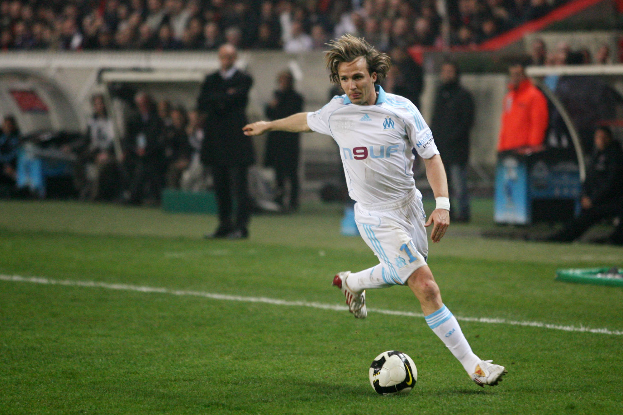 Boudewijn ZENDEN - 15.03.2009 - PSG / Marseille - 28eme journee de Ligue 1