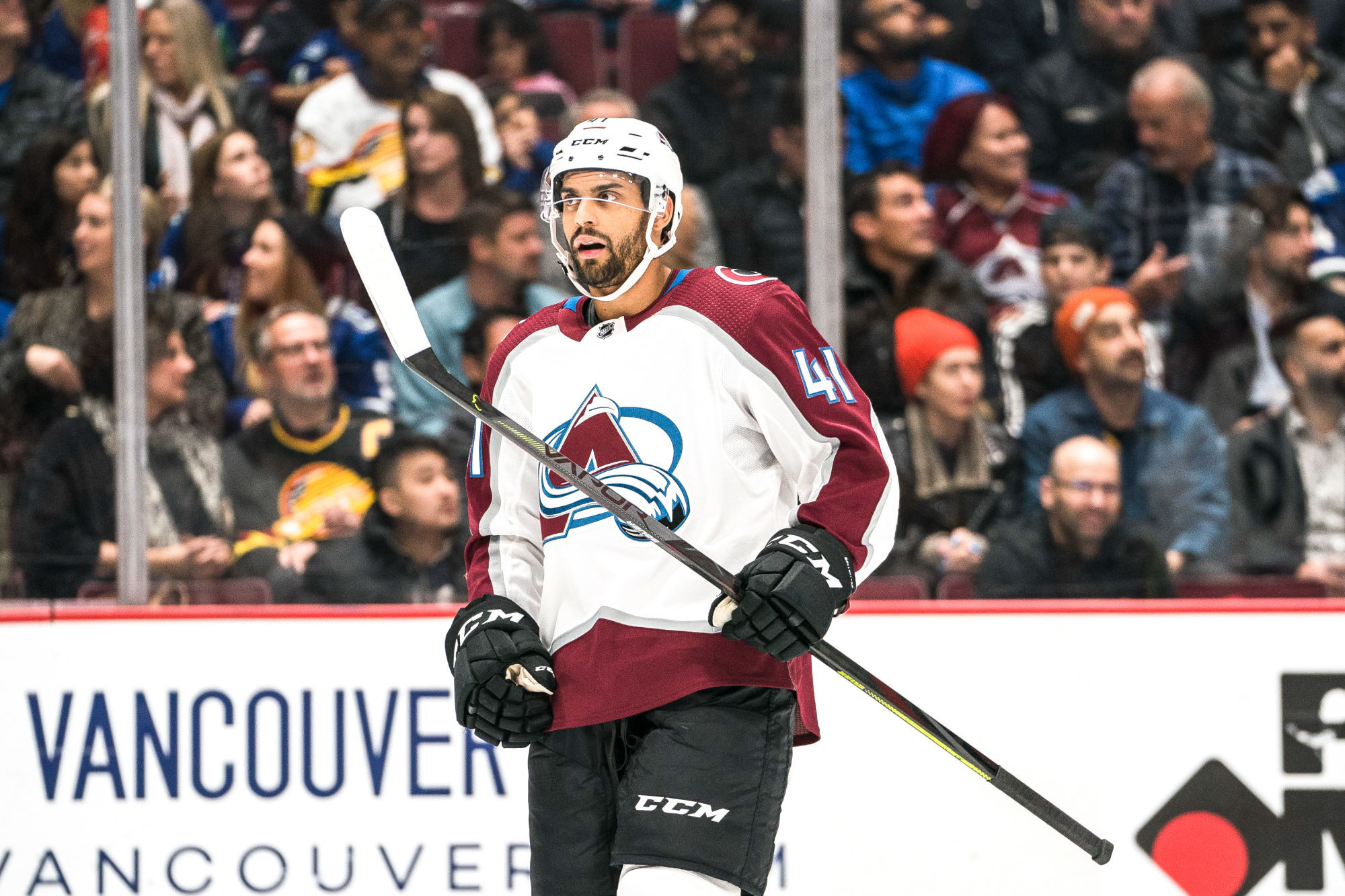 Colorado Avalanche-Pierre-Edouard Bellemare  
Photo by Icon Sport