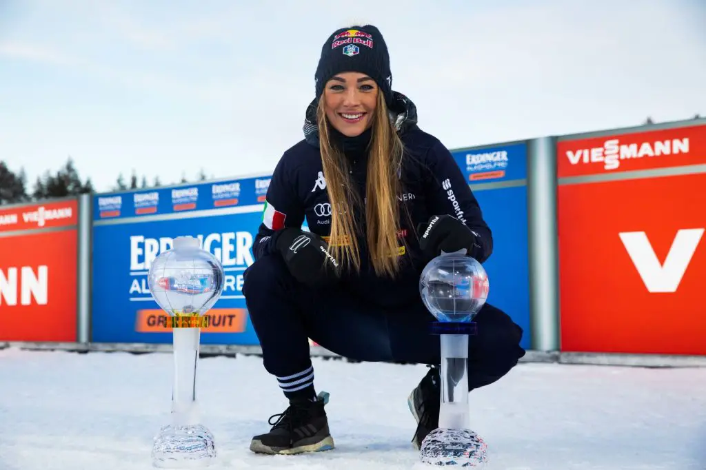 Dorothea Wierer remporte la Coupe du monde de biathlon pour la deuxième années consécutive ! (Photo by Icon Sport)