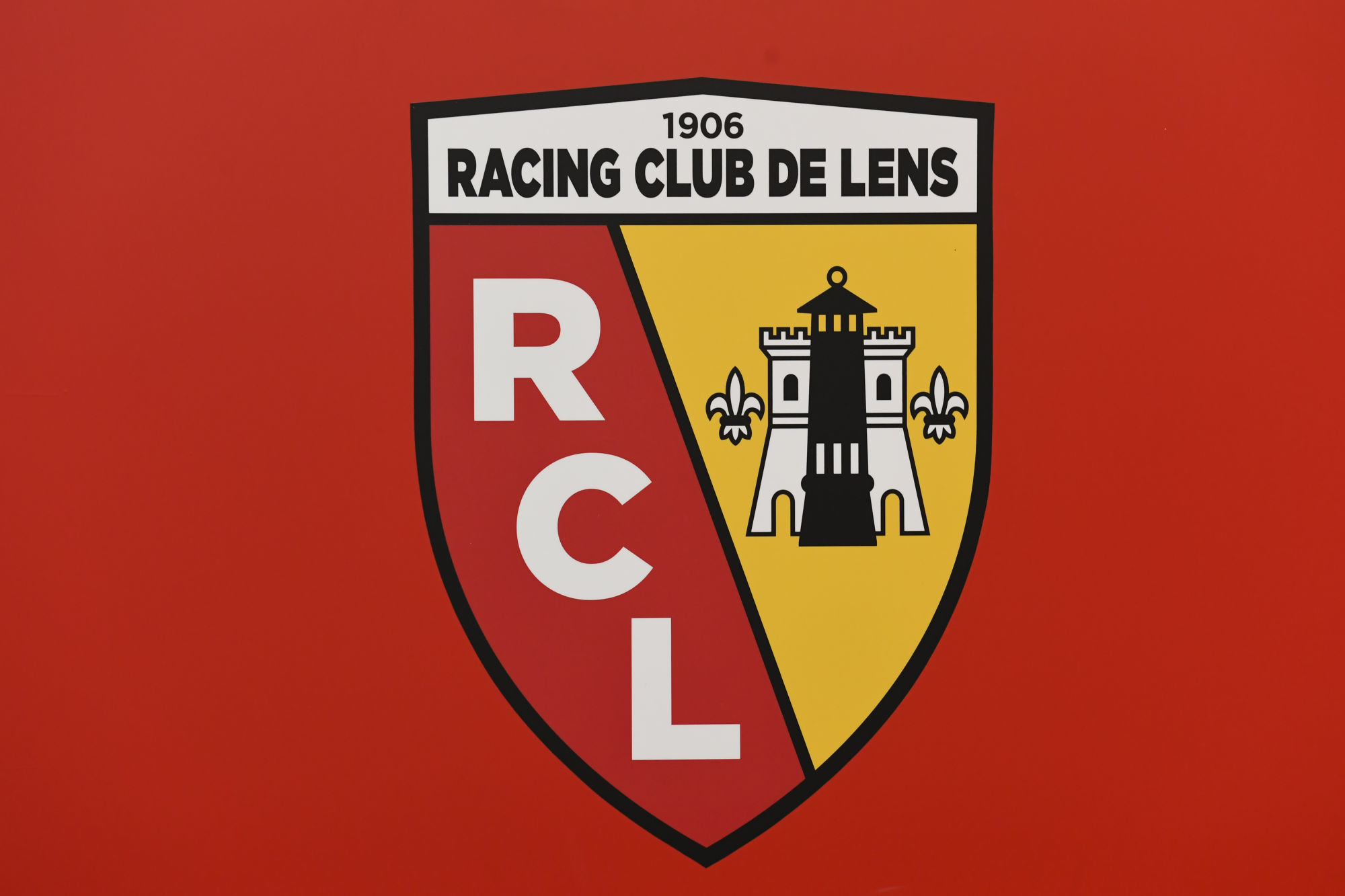 Logo RC Lens (Photo by Aude Alcover/Icon Sport)