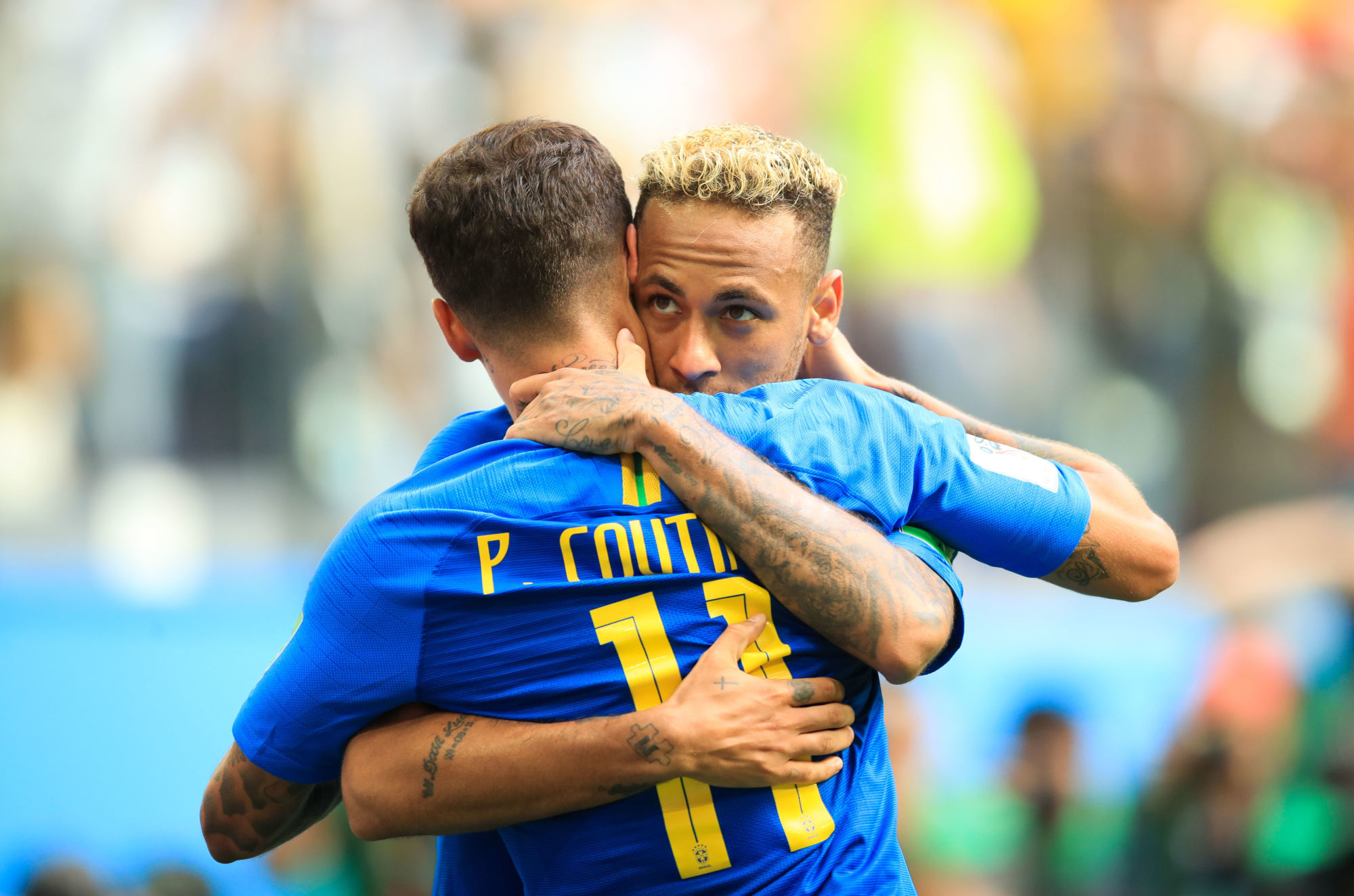 Philippe Coutinho et Neymar 
Photo: Adam Davy / PA Images / Icon Sport