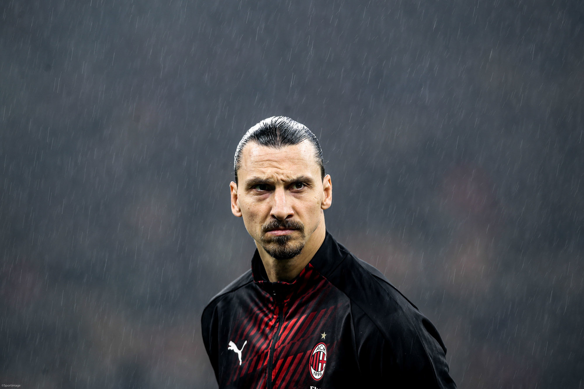 Photo by Icon Sport - Zlatan IBRAHIMOVIC - San Siro - Milan (Italie)