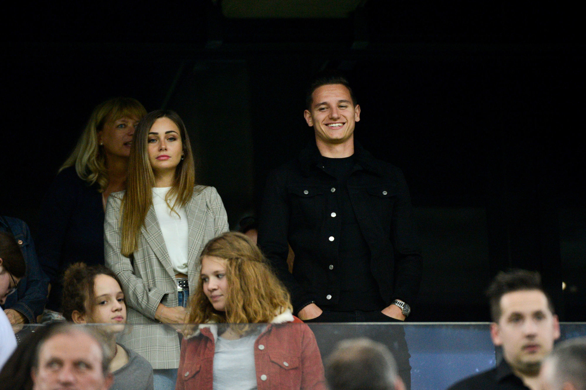 Florian Thauvin et  Charlotte Pirroni  (Photo by Dave Winter/Icon Sport)