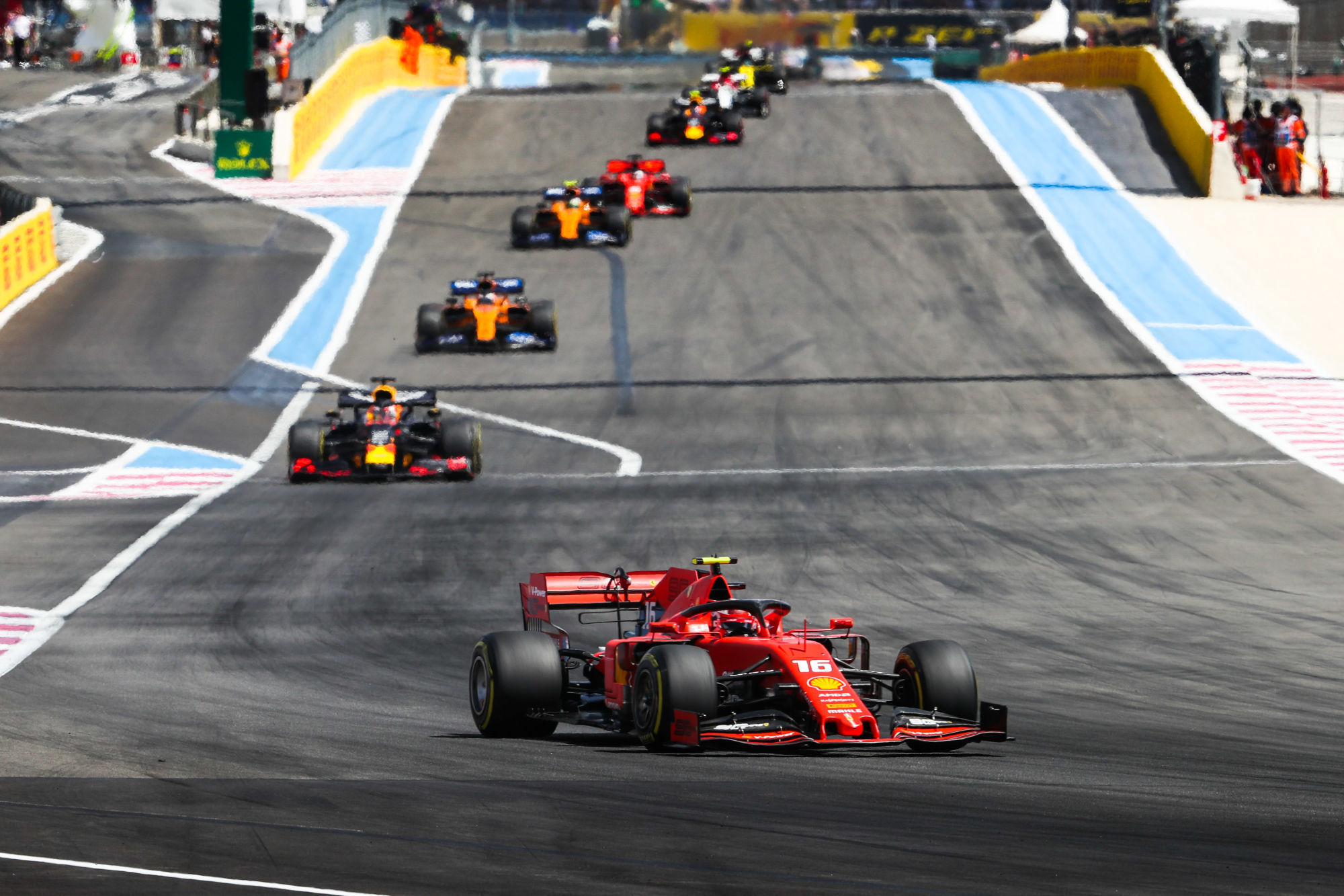 Charles Leclerc / Grand Prix de France - Formule 1. Photo : Hoch Zwei / Icon Sport