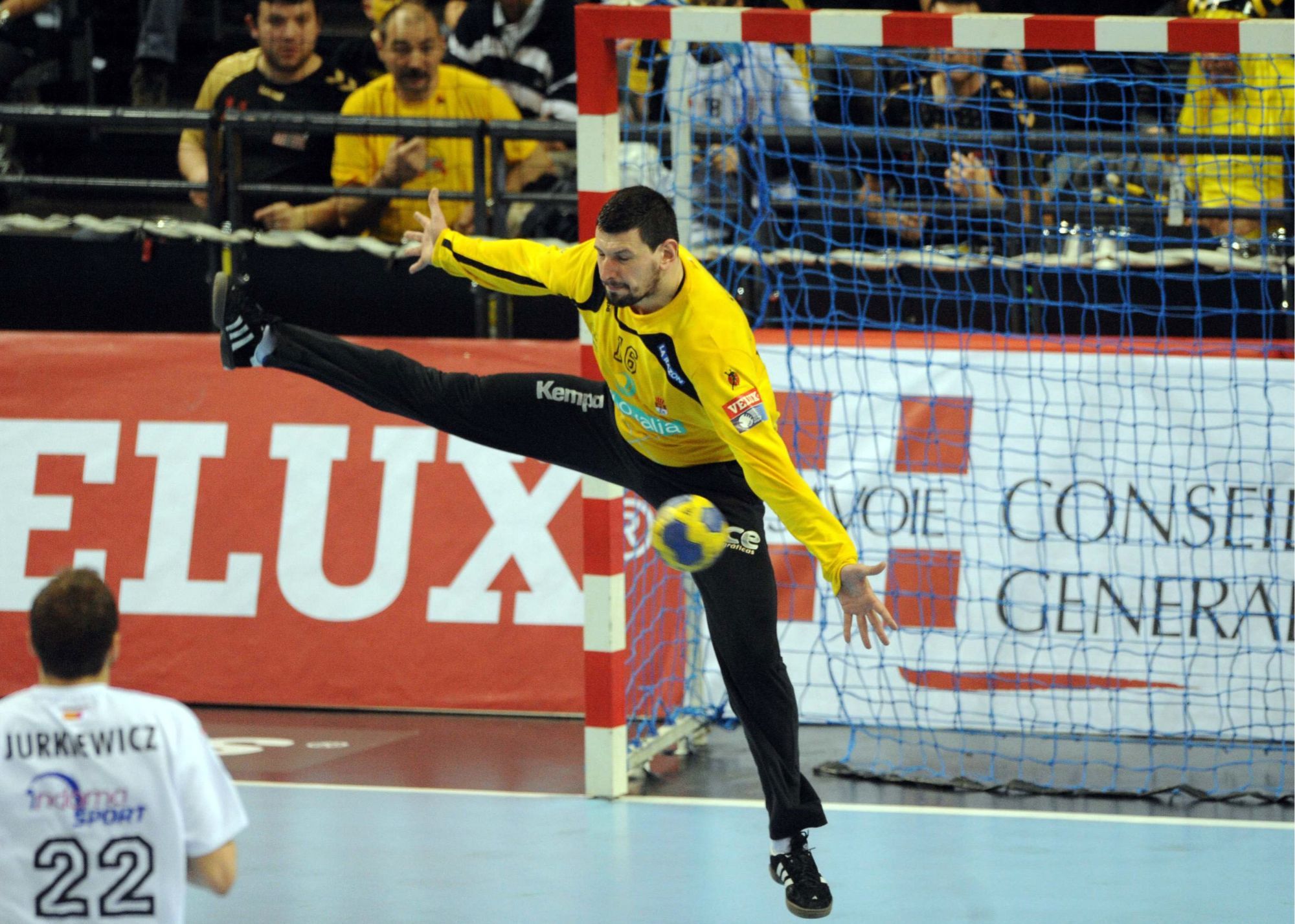 Arpad STERBIK - 27.03.2011 - Chambery / Ciudad Real - 8eme Finale Aller - Ligue des Champions 2010/2011 -