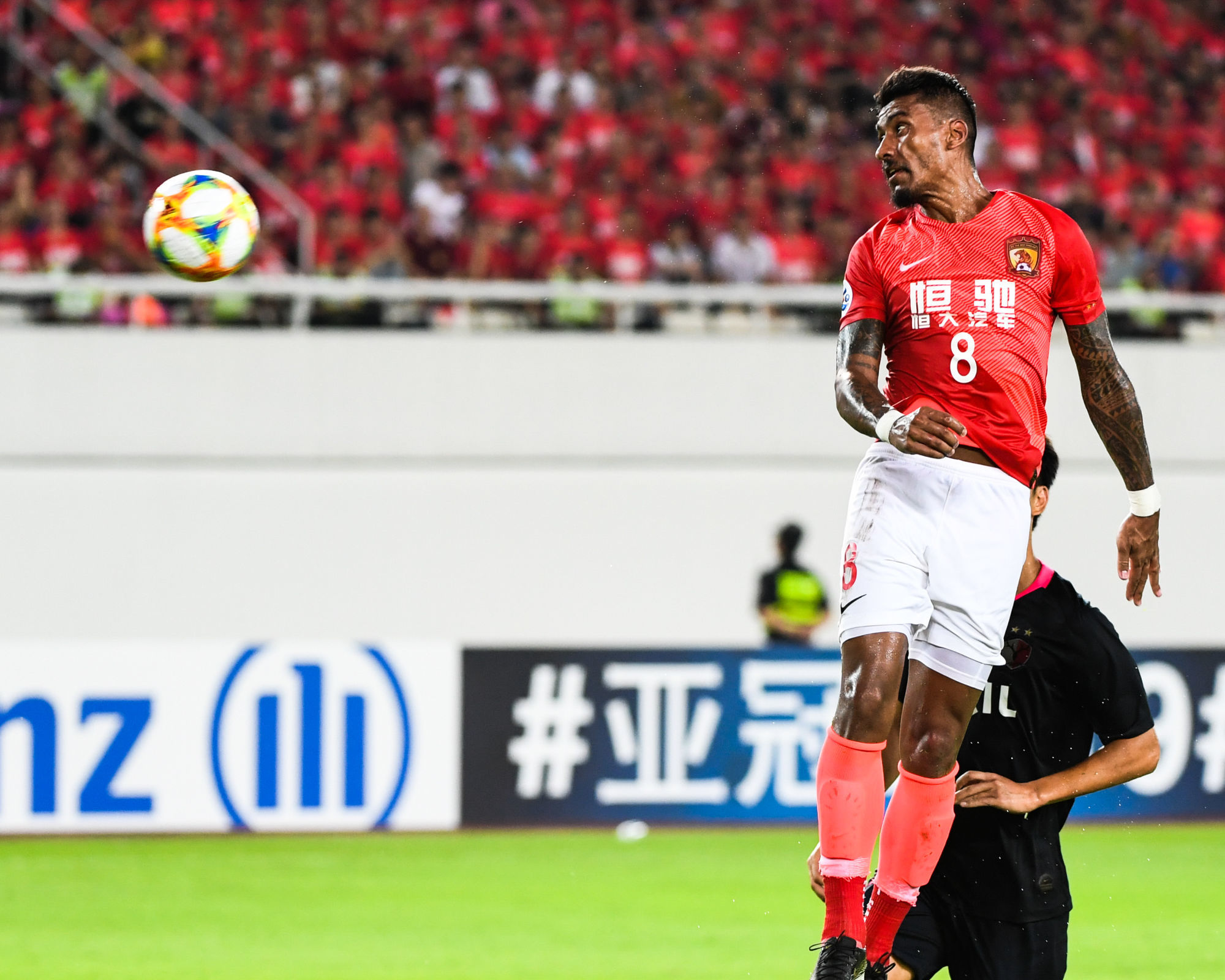 GUANGZHOU, Aug. 28, 2019 (Xinhua) - Paulinho - 
Photo : SUSA / Icon Sport