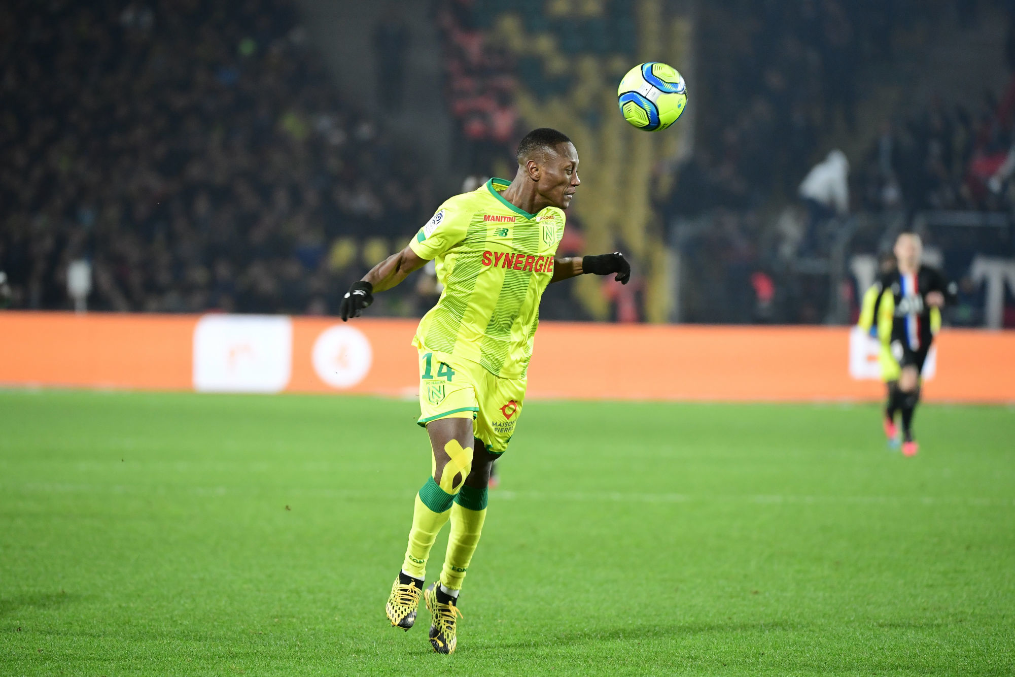 Charles TRAORE of Nantes during the Ligue 1 match between FC Nantes and Paris Saint-Germain at Stade de la Beaujoire on February 4, 2020 in Nantes, France. (Photo by Dave Winter/Icon Sport) - Charles TRAORE - Stade de La Beaujoire - Louis Fonteneau - Nantes (France)