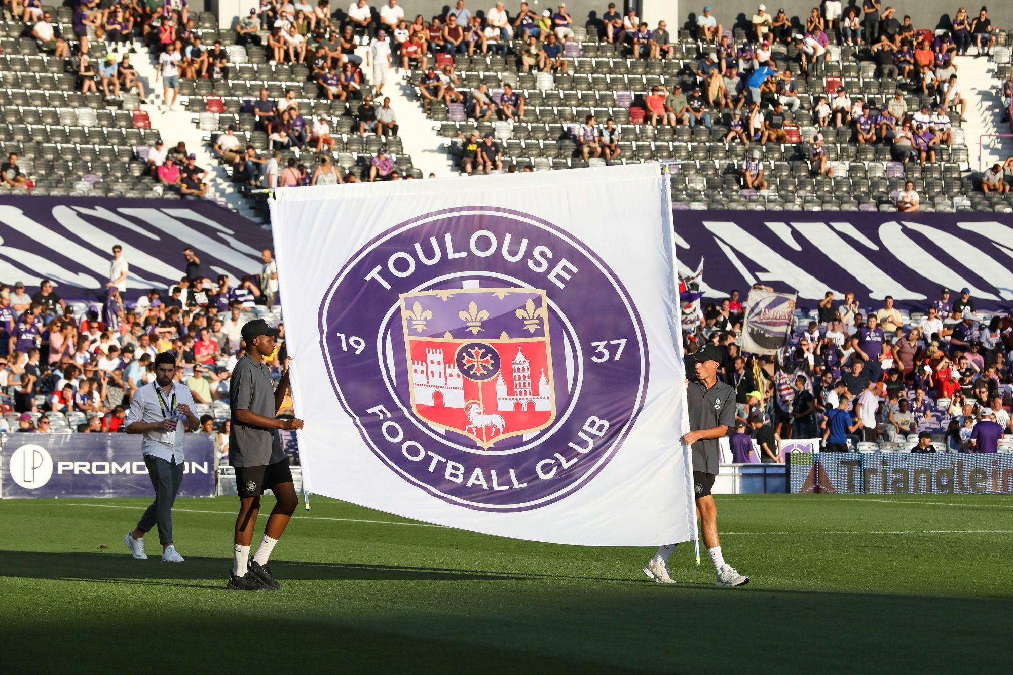 Illustration picture during the Ligue 1 match between Toulouse FC and Dijon FCO at Stadium Municipal on August 17, 2019 in Toulouse, France. (Photo by Manuel Blondeau/Icon Sport)