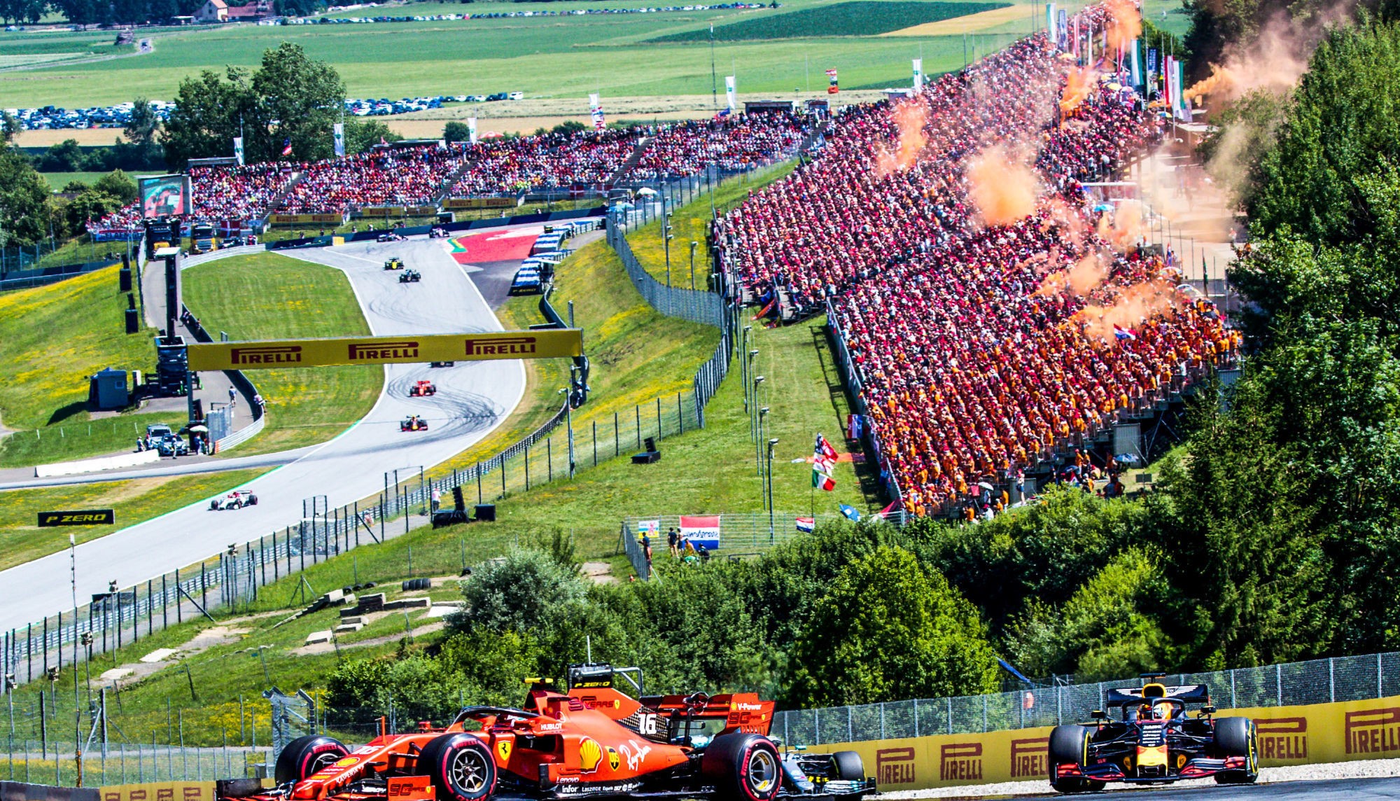 Grand Prix d'Autriche - Formule 1. Photo: Matic Klansek / Gepa / Icon Sport