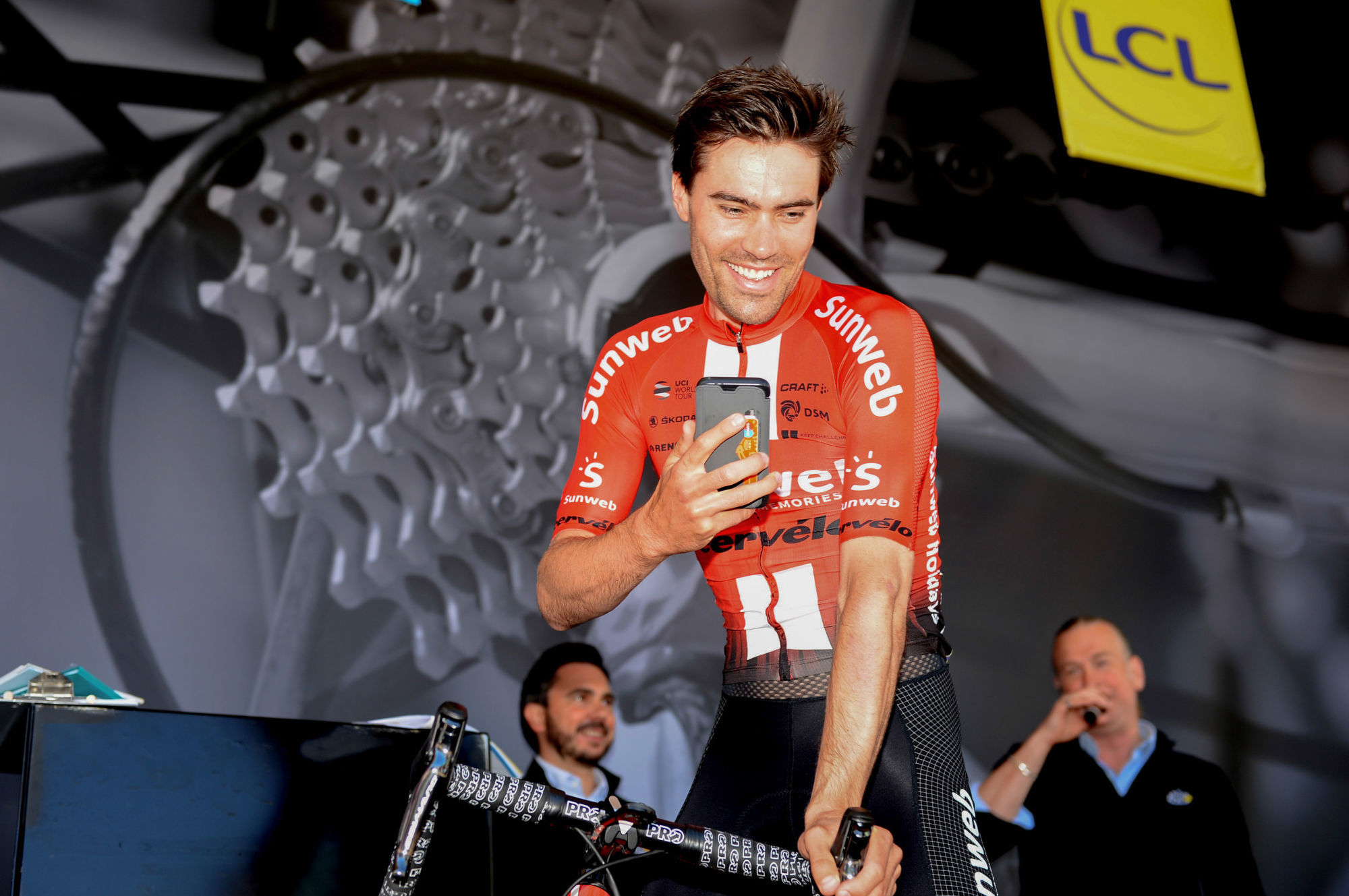 Tom Dumoulin of Sunweb during Stage 5 of Criterium Du Dauphine Libere, from Boen Sur Lignon to Voiron, on June 13th, 2019.
Photo : Sirotti / Icon Sport