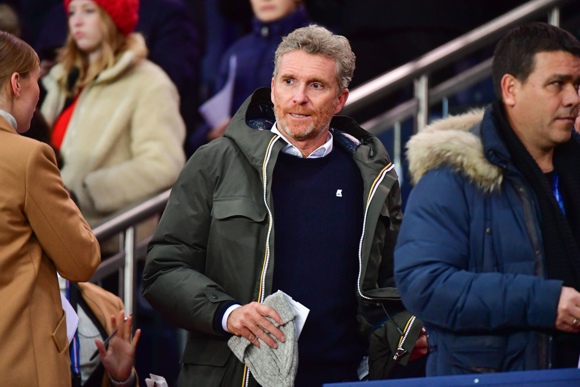 Denis Brogniart during the Ligue 1 match between Paris Saint Germain and SM Caen at Parc des Princes on December 20, 2017 in Paris, France. (Photo by Dave Winter/Icon Sport)