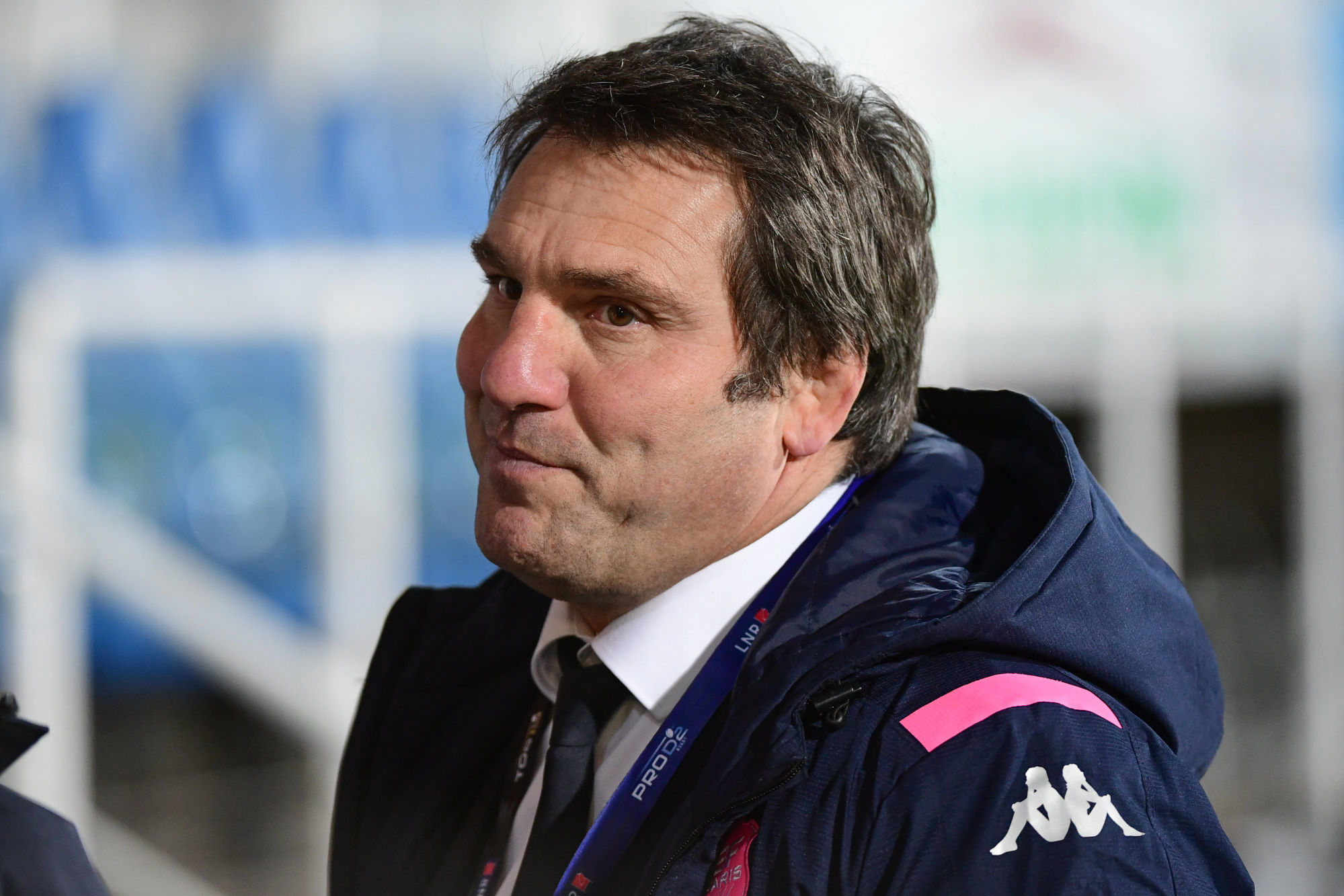 Stade Francais Paris sporting director Fabrice LANDREAU during the Top 14 match between ASM Clermont Auvergne and Stade Francais Paris on January 25, 2020 in Clermont-Ferrand, France. (Photo by Dave Winter/Icon Sport) - Fabrice LANDREAU - Stade Marcel Michelin - Clermont Ferrand (France)
