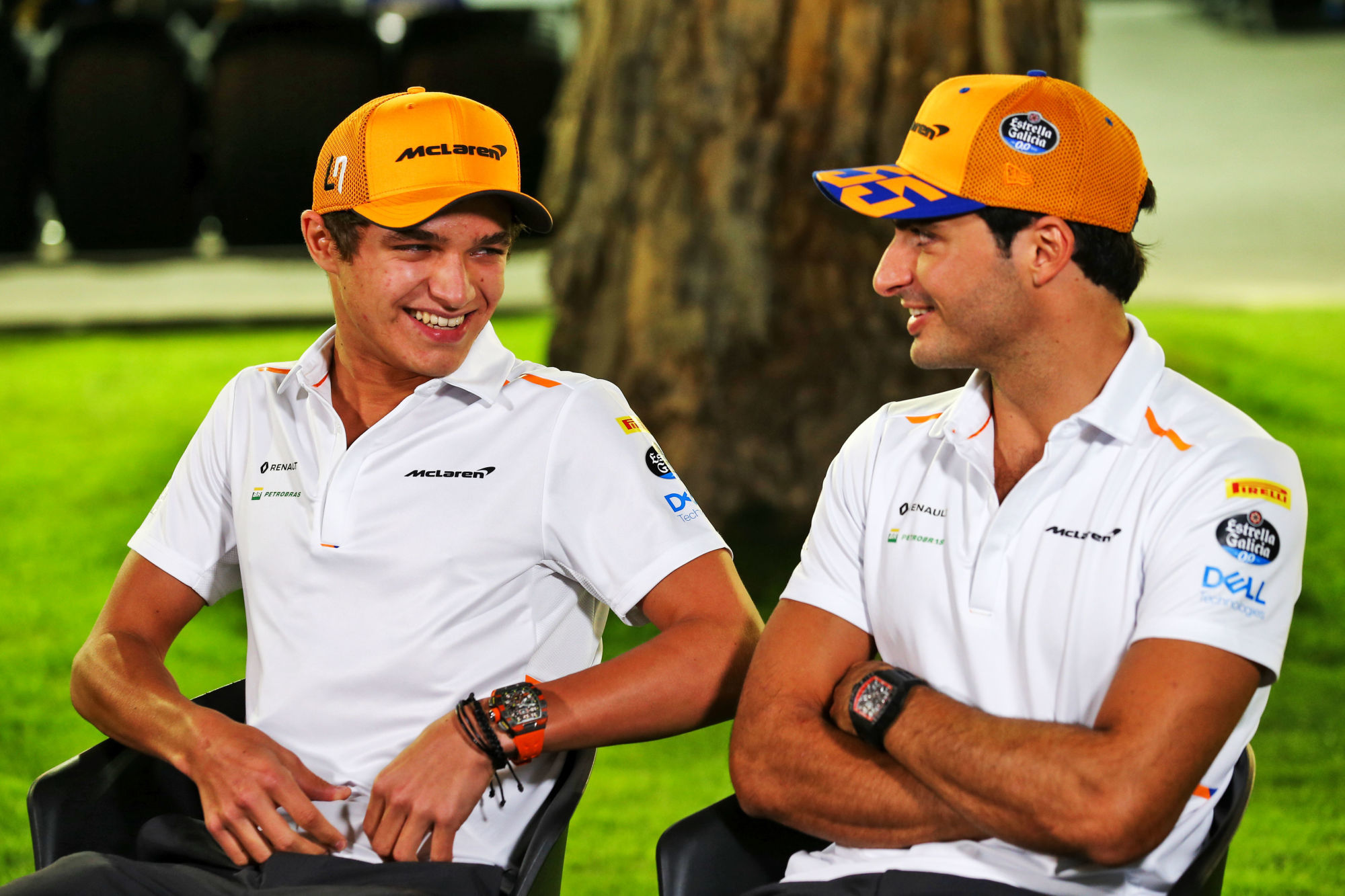Lando Norris - McLaren et Carlos Sainz Jr - McLaren.
Photo by Icon Sport
