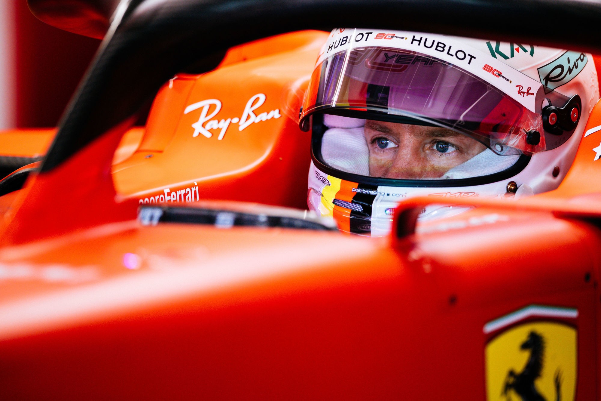 Sebastian Vettel. Photo : Icon Sport