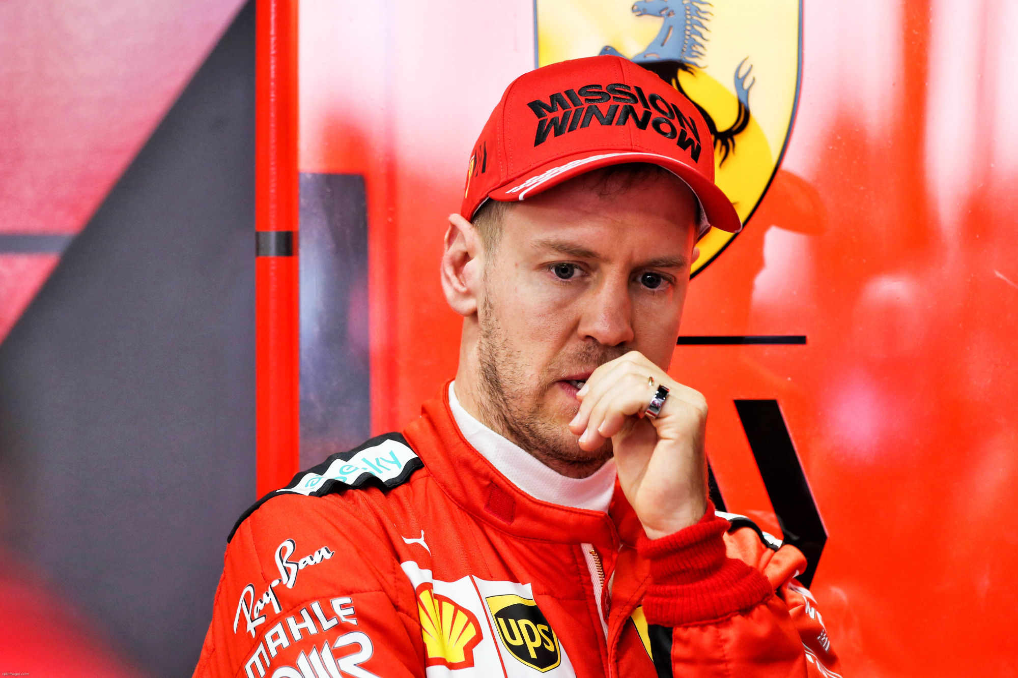 Sebastian Vettel (GER) Ferrari.
Photo by Icon Sport