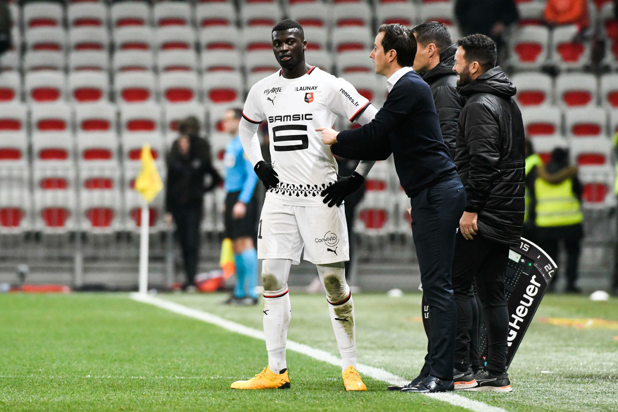 Mbaye NIANG and Julien STEPHAN  - Allianz Riviera - Nice (France)