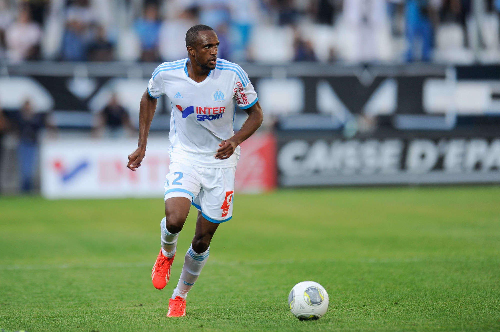 Kassim ABDALLAH  - 26.10.2013 - Marseille / Reims - 11e journee de Ligue1