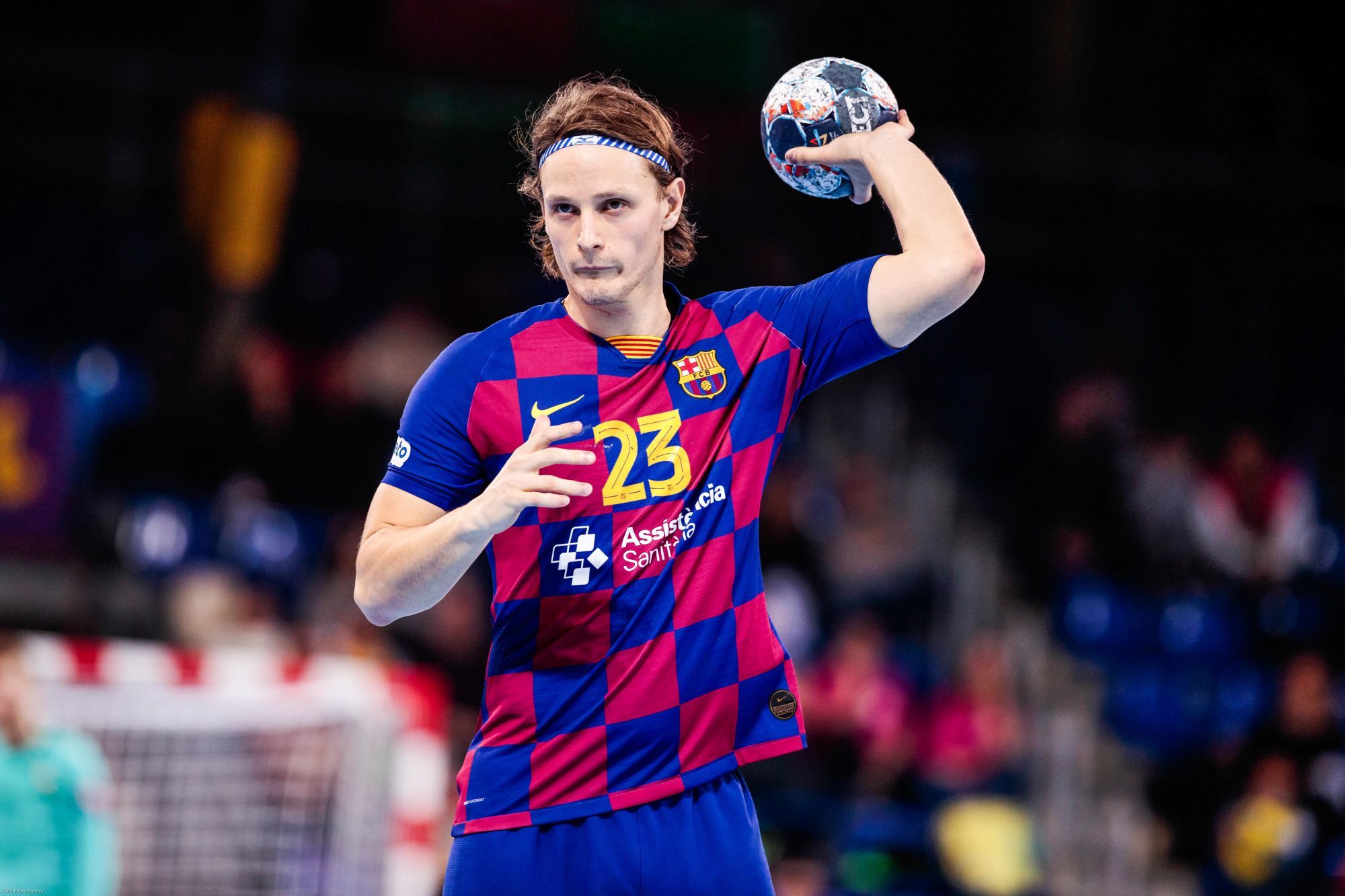 Jure Dolenec - FC Barcelone Handball (Photo DAX/ESPA/Cal Sport Media/Sipa USA)