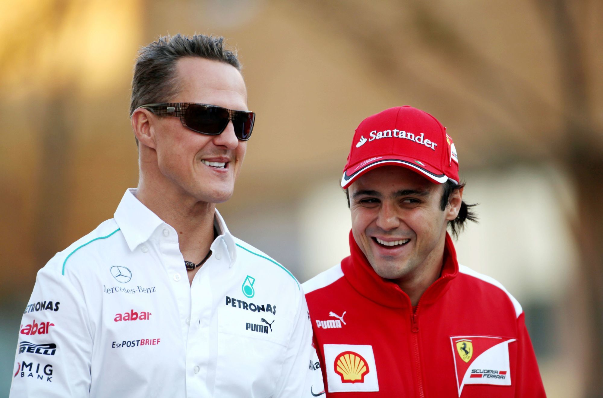 Michael Schumacher / Felipe Massa - Photo : Icon Sport