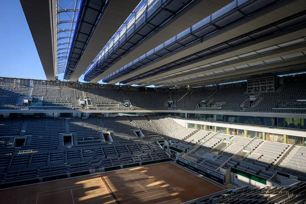 Roland-Garros : Le court Philippe-Chatrier a enfin son toit – Sport.fr