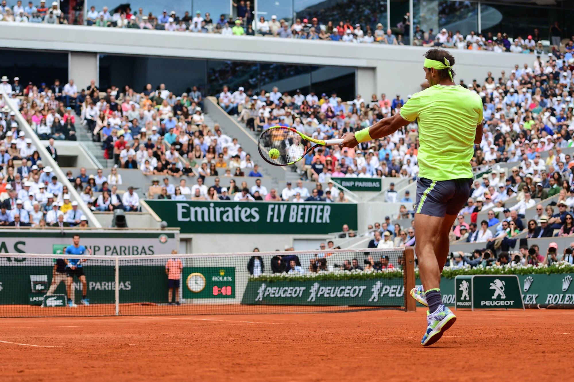 Rafael Nadal (SPA) during the men Final of Roland Garros on June 9, 2019 in Paris, France. (Photo by Anthony Dibon/Icon Sport)