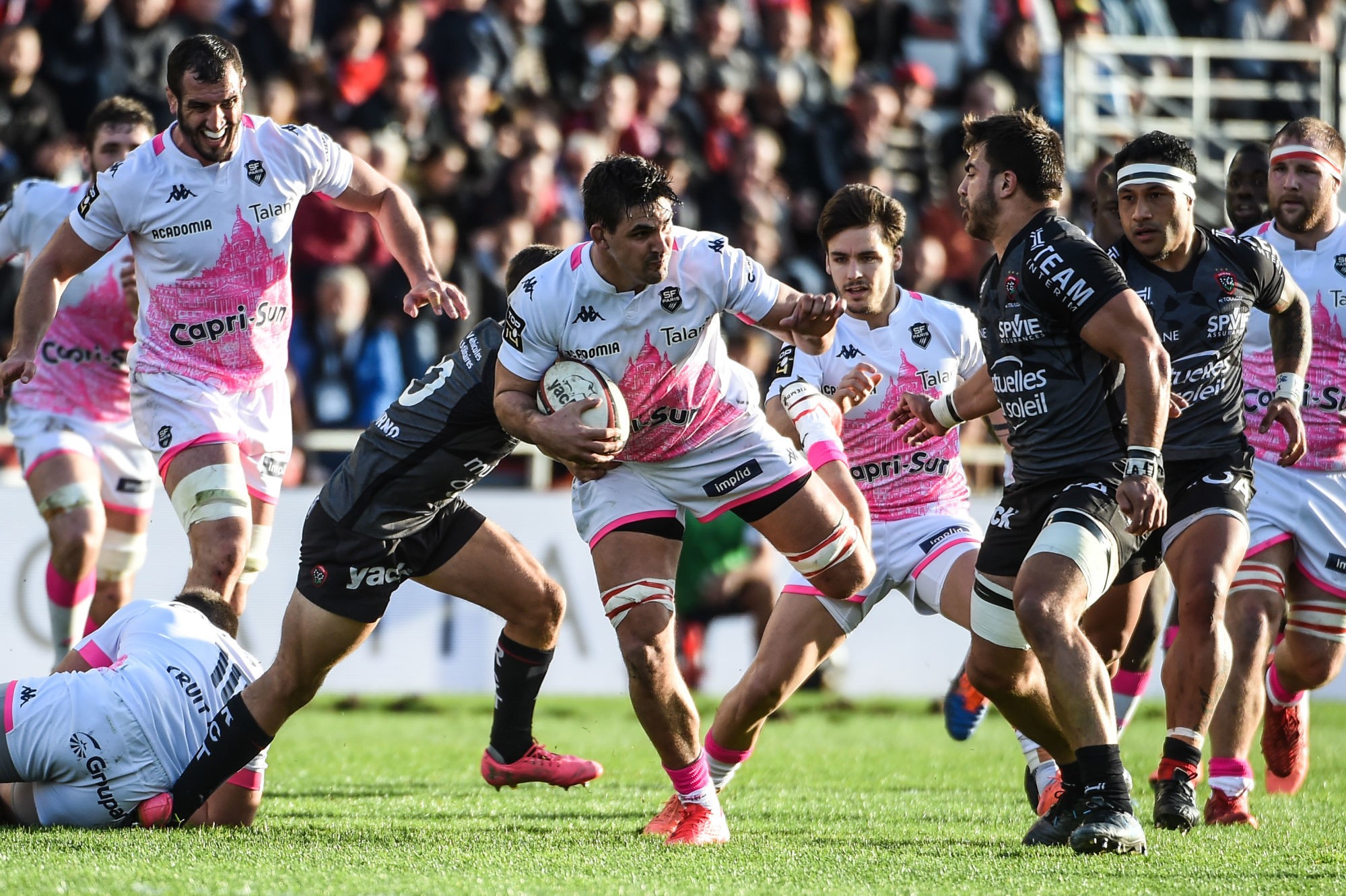 Pablo MATERA of Stade Francais during the Top 14 match between RC Toulon and Stade Francais Paris on March 1, 2020 in Toulon, France. (Photo by Alexandre Dimou/Icon Sport) - Pablo MATERA - Stade Felix Mayol - Toulon (France)