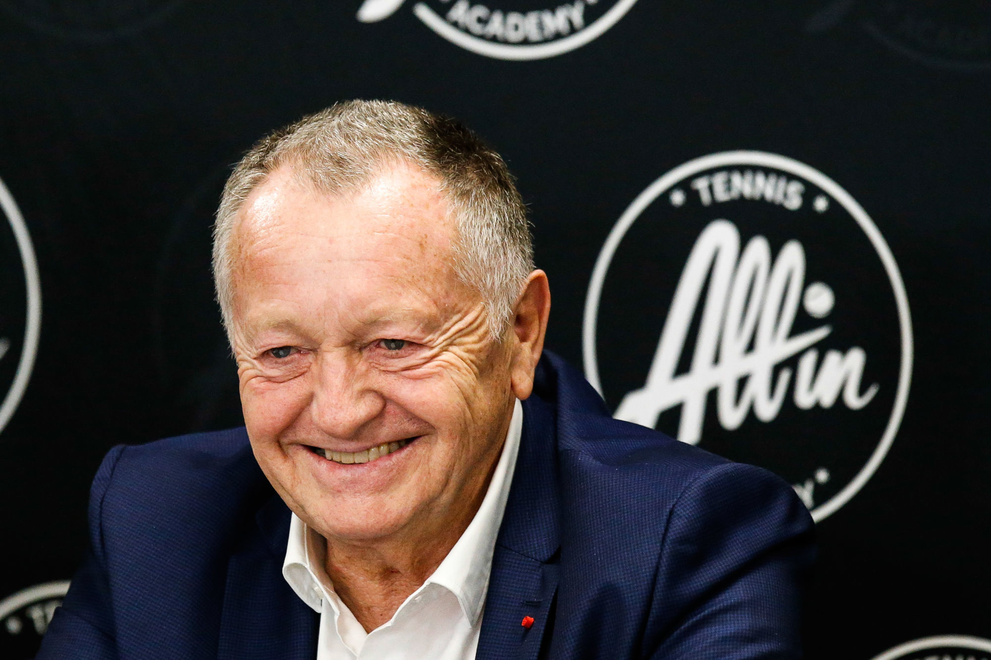 (Photo by Johnny Fidelin/Icon Sport) - Jean Michel AULAS - Bercy AccorHotels Arena - Paris (France)