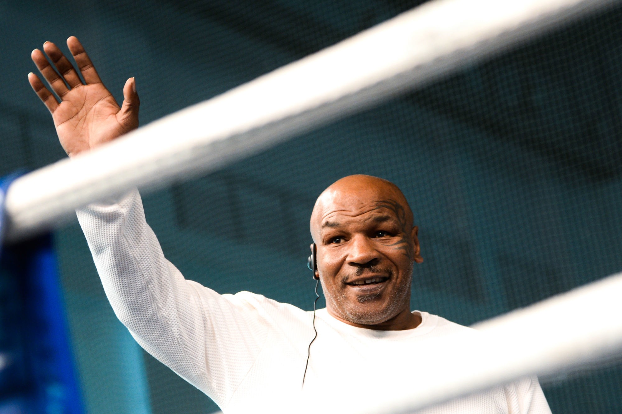 Mike Tyson. 
Photo : Pavel Lisitsyn / Sputnik / Icon Sport