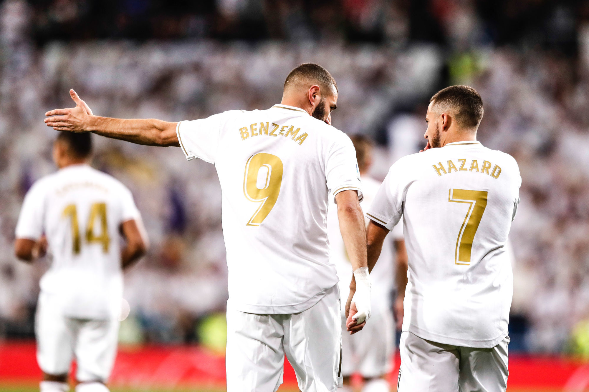 Karim Benzema et Eden Hazard - Real Madrid
