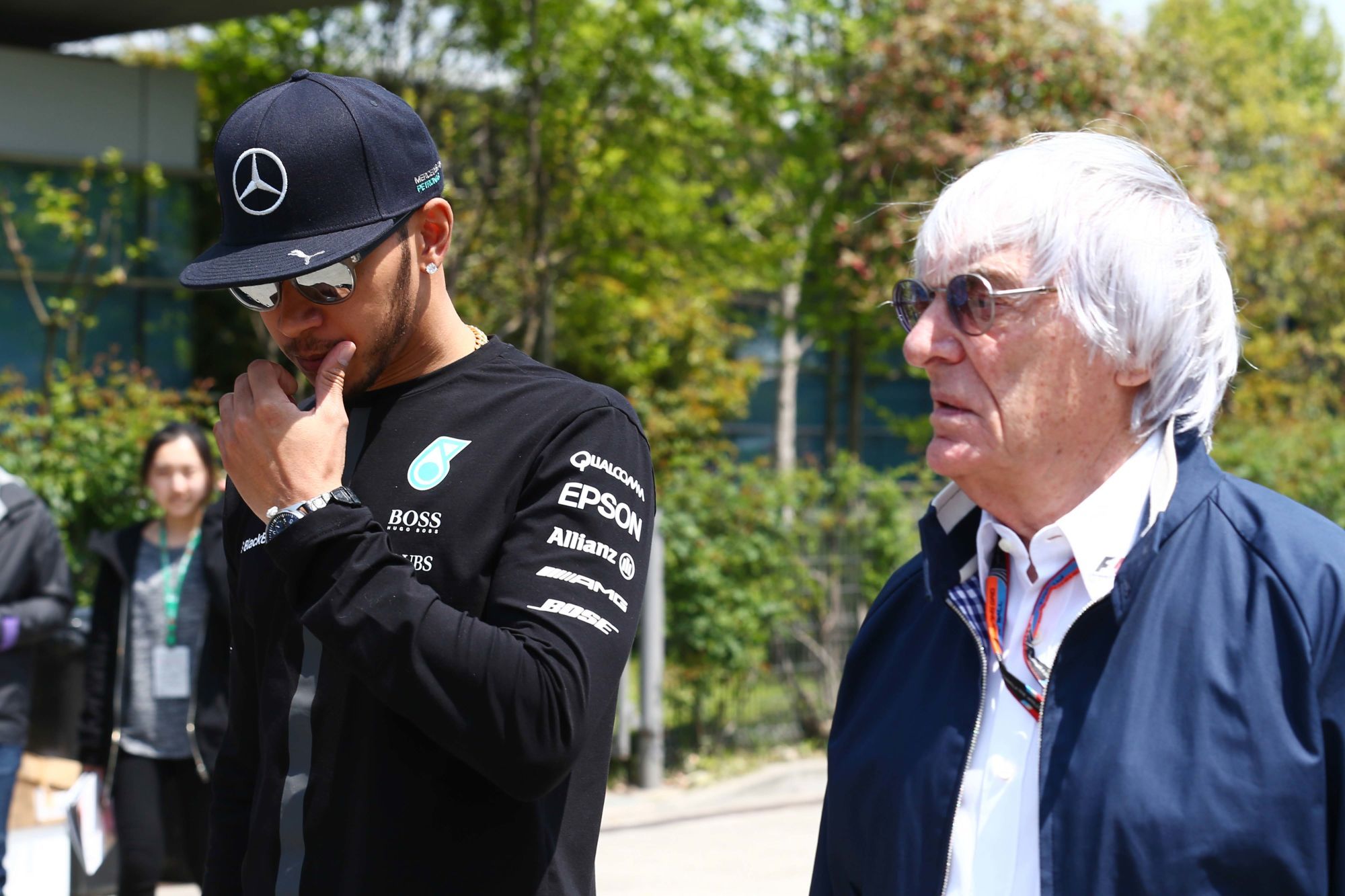 Lewis Hamilton et Bernie Ecclestone 
Photo : ICon Sport