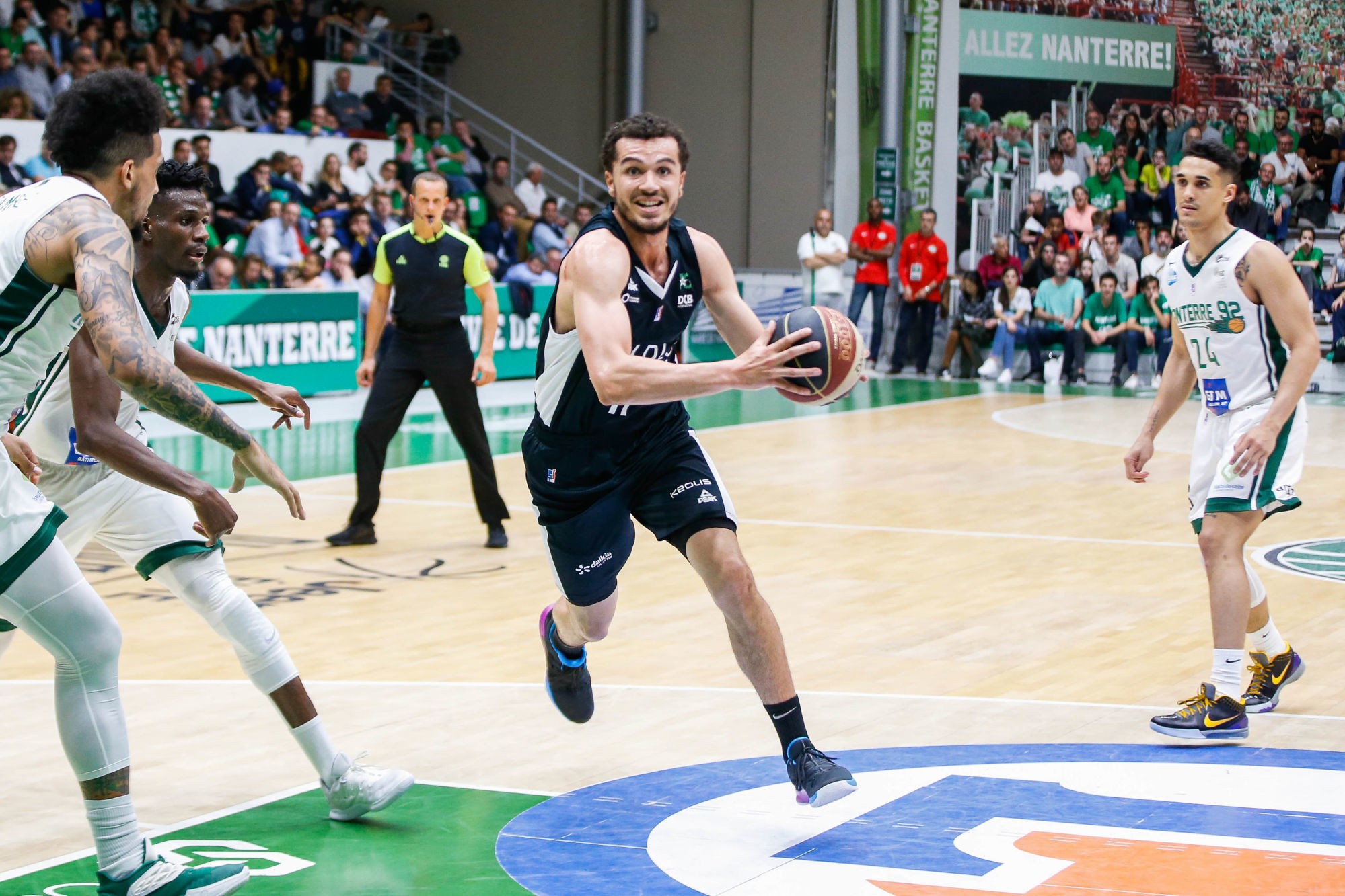Charles Galliou of ASVEL during the Jeep Elite match between Nanterre and ASVEL on June 7, 2019 in Nanterre, France. (Photo by Johnny Fidelin/Icon Sport)